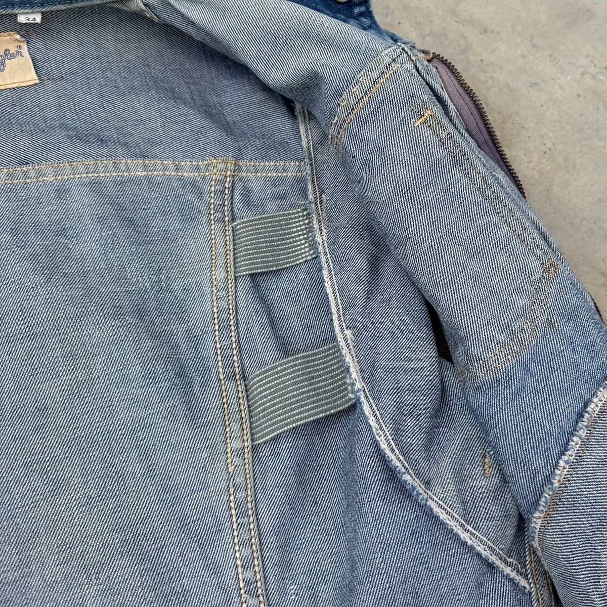 Wrangler 🔥Rare 60s Wrangler Zip Denim Jacket Talon Conmatic USA Size US XS / EU 42 / 0 - 13 Thumbnail