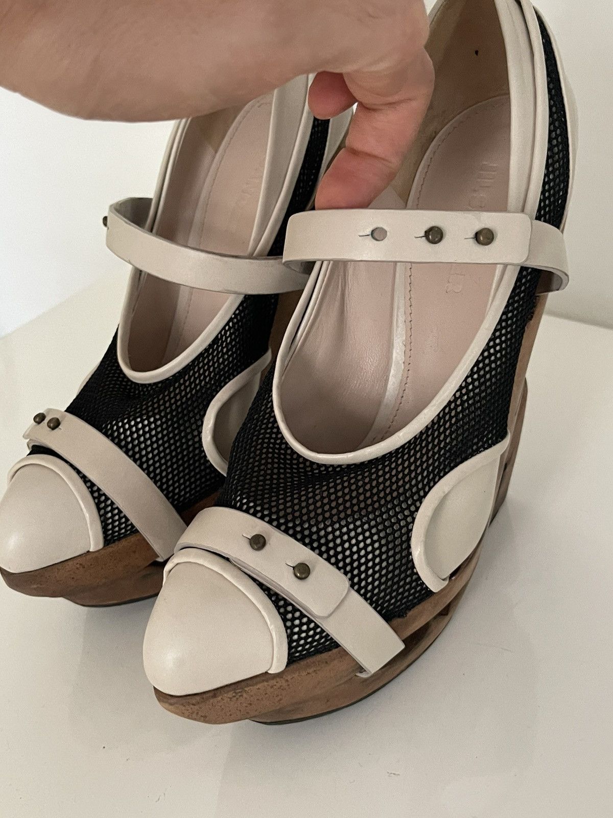 Jil Sander Jil Sander by Raf Simons 2008/2009 platform heels Size US 8 / IT 38 - 6 Thumbnail