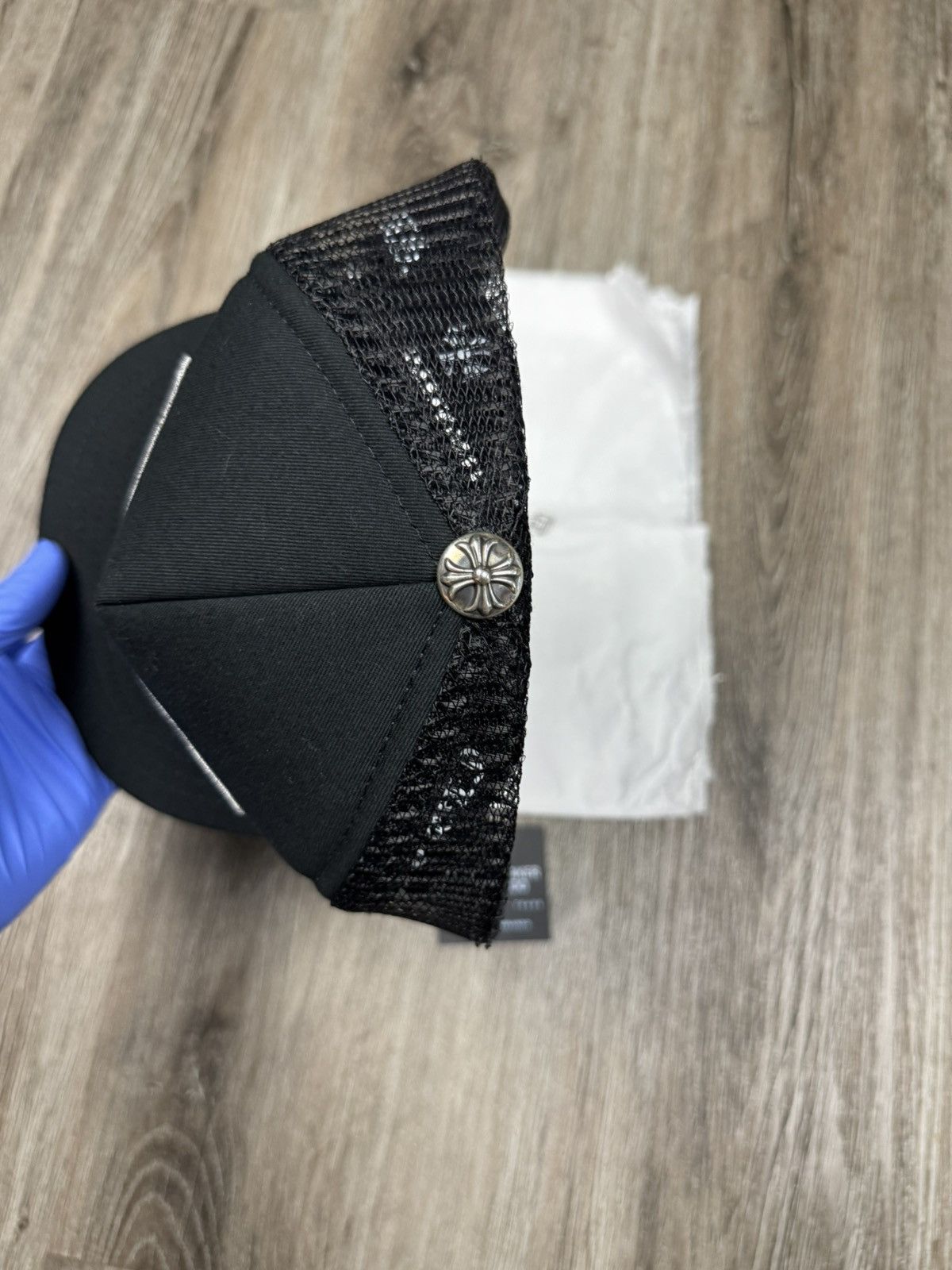 Chrome Hearts Chrome Hearts CH Aspen Exclusive Trucker Hat Black Size ONE SIZE - 2 Thumbnail