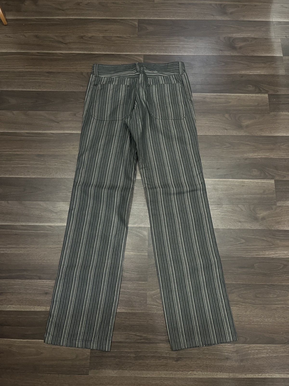 Comme des Garcons Comme Des Garcons Inspired Stripe Grey Pant Size US 31 - 5 Thumbnail