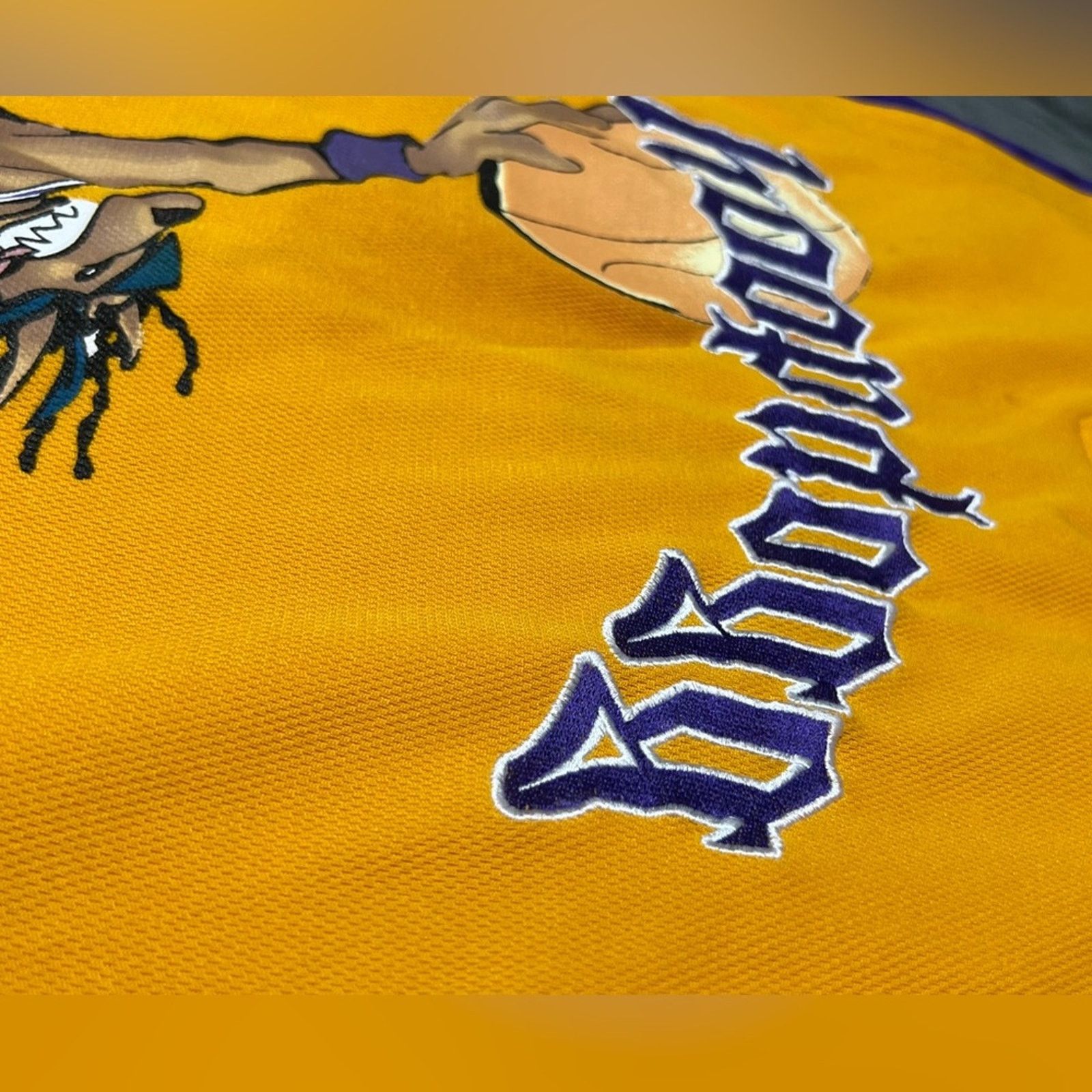Snoop Dogg Vintage Y2K Snoop Dogg Lakers Hoop Basketball Jersey RARE Size US L / EU 52-54 / 3 - 6 Thumbnail
