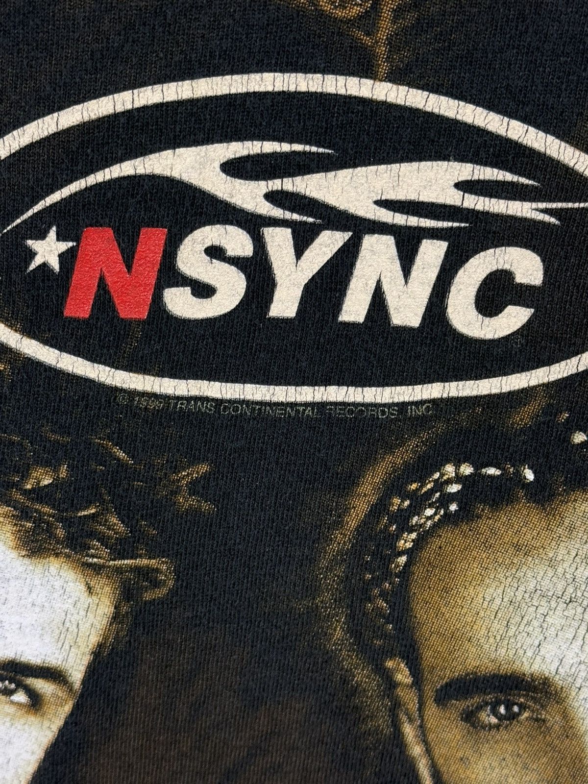 Band Tees 90s Vintage 1999 Nsync Justin Timberlake Tour T-Shirt S Size US S / EU 44-46 / 1 - 3 Thumbnail