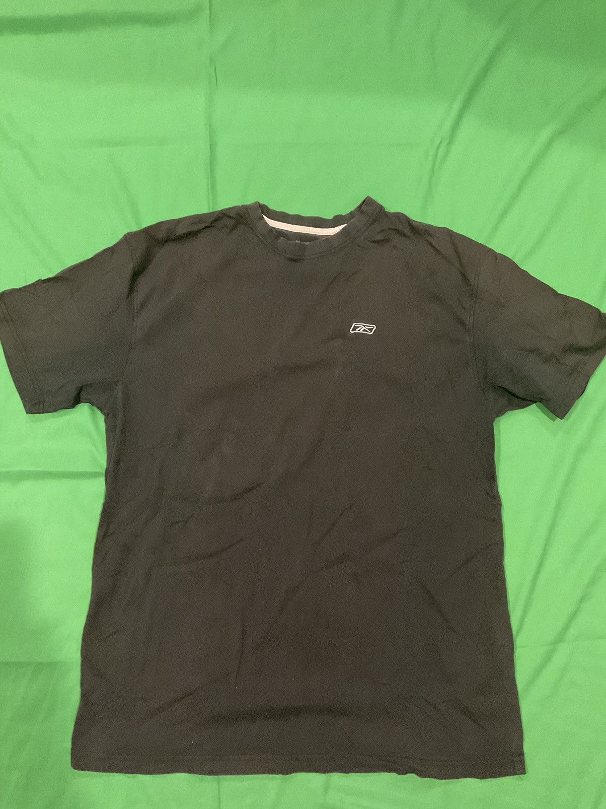 Reebok × Vintage Vintage Reebok black t-shirt Size US XL / EU 56 / 4 - 1 Thumbnail
