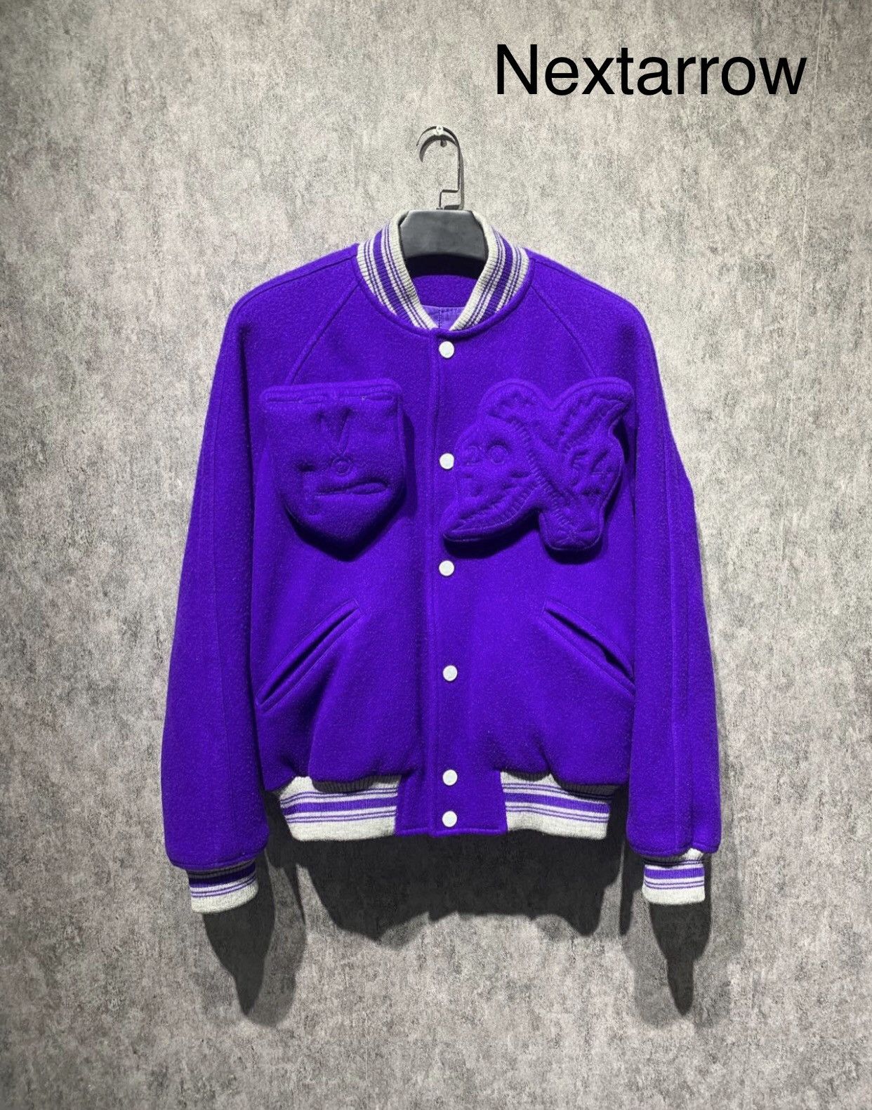 Louis Vuitton LOUIS VUITTON Asian limited relief baseball jacket2412- Size US M / EU 48-50 / 2 - 1 Thumbnail