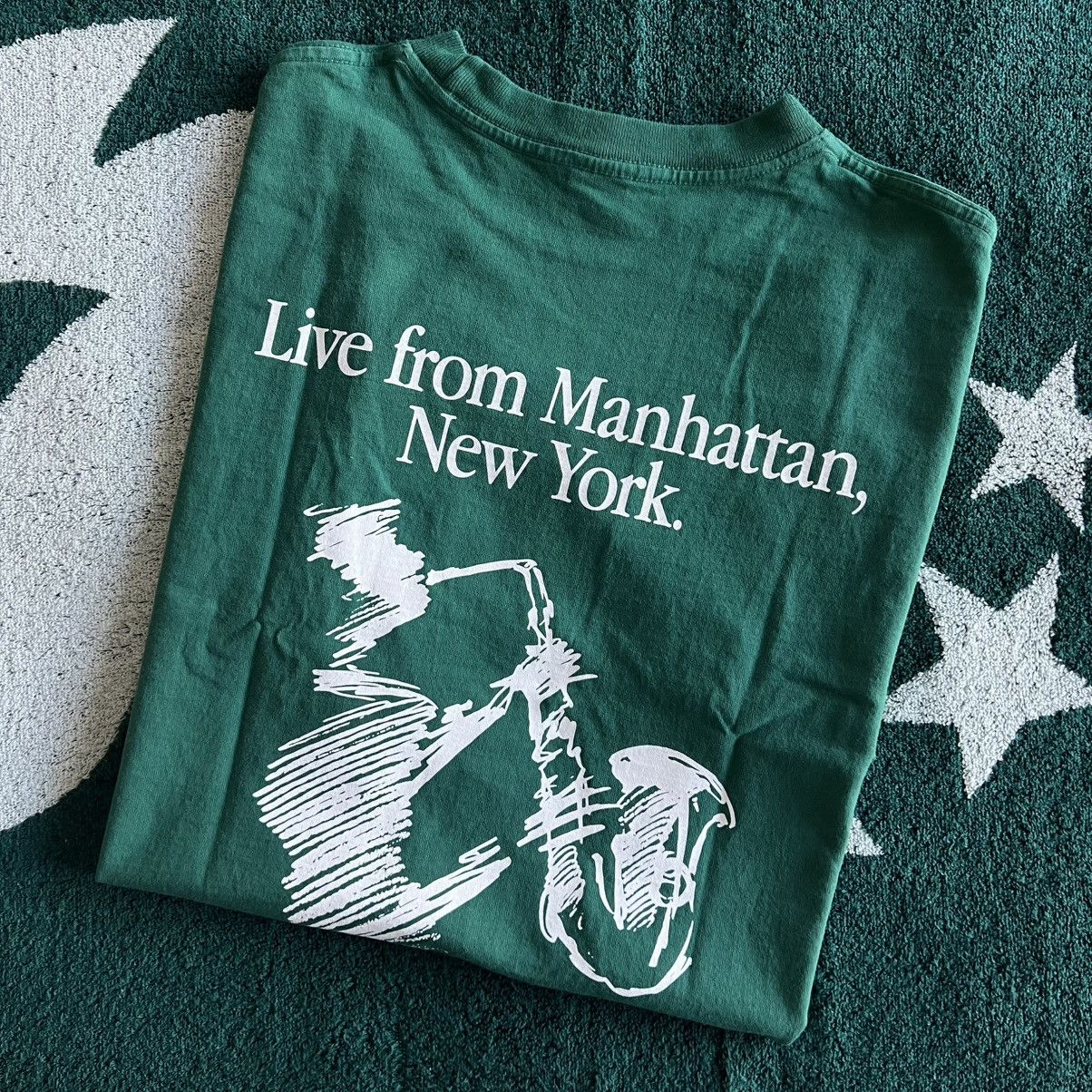 HIDDEN Hidden NY PPF Jazz Festival Tee Green White Large Size US L / EU 52-54 / 3 - 1 Thumbnail