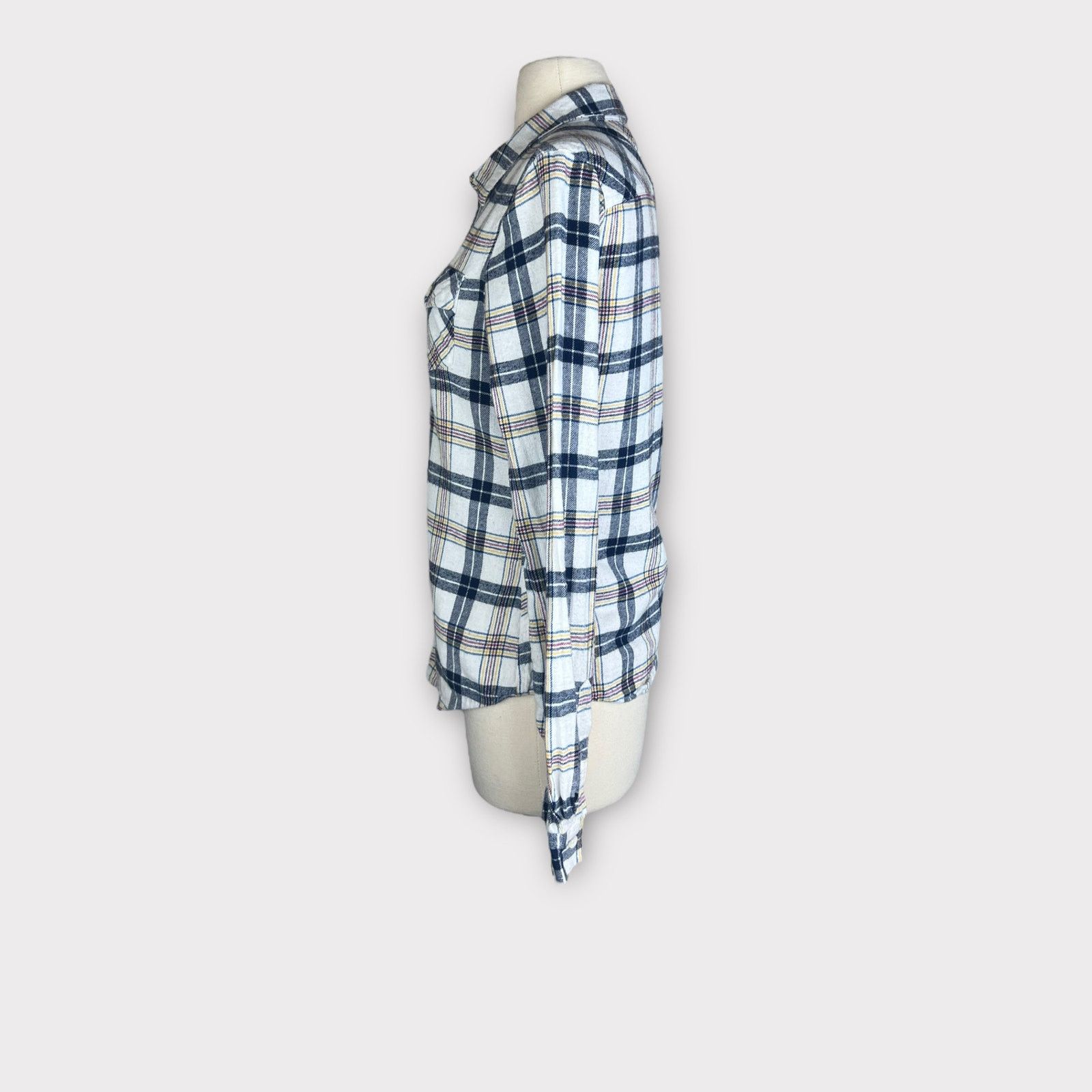 Mossimo Mossimo Supply Co. | Women Tops Button Down Flannel Plaid Size L / US 10 / IT 46 - 2 Thumbnail