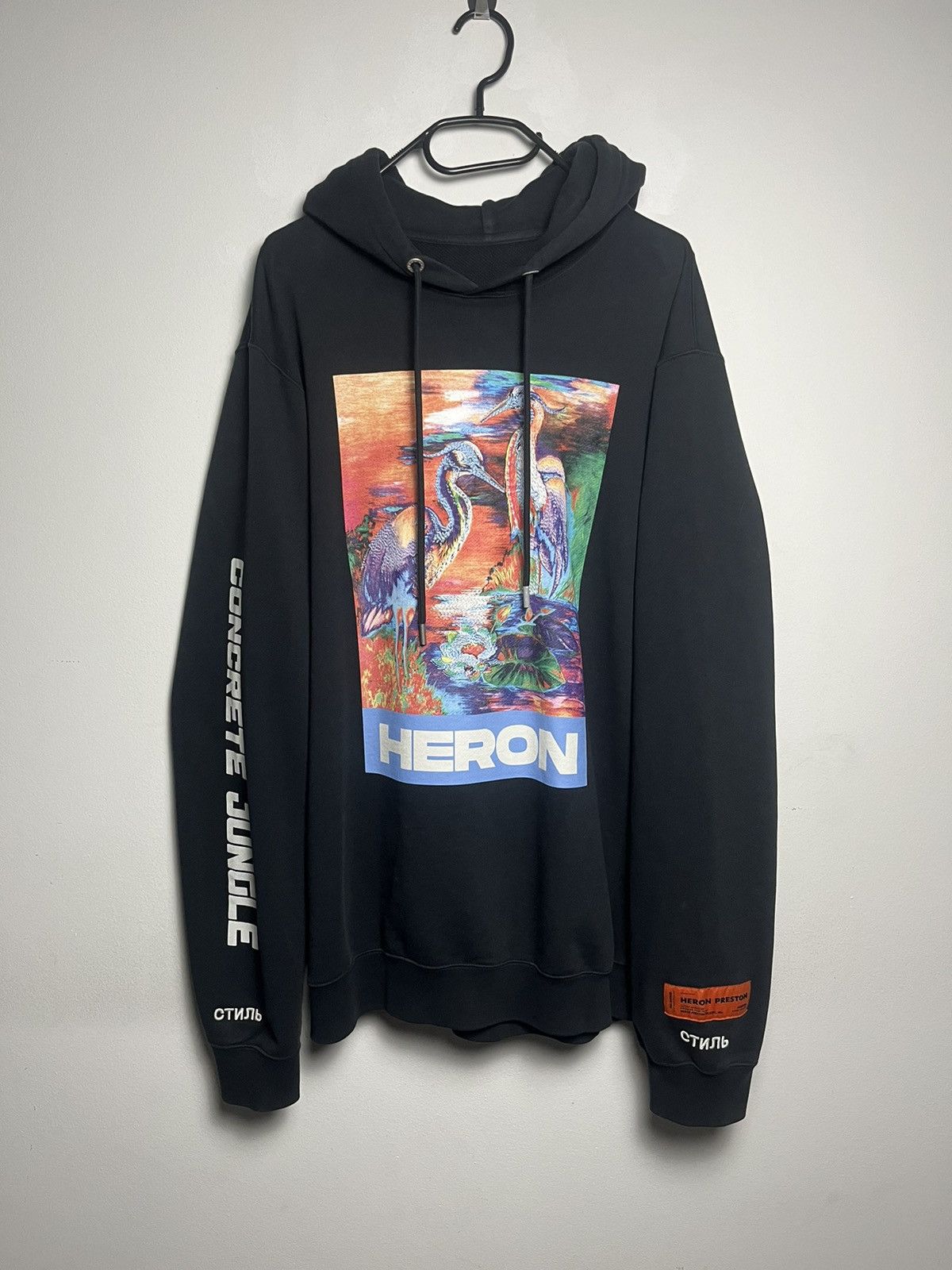 Heron preston nasa hoodie grailed hotsell