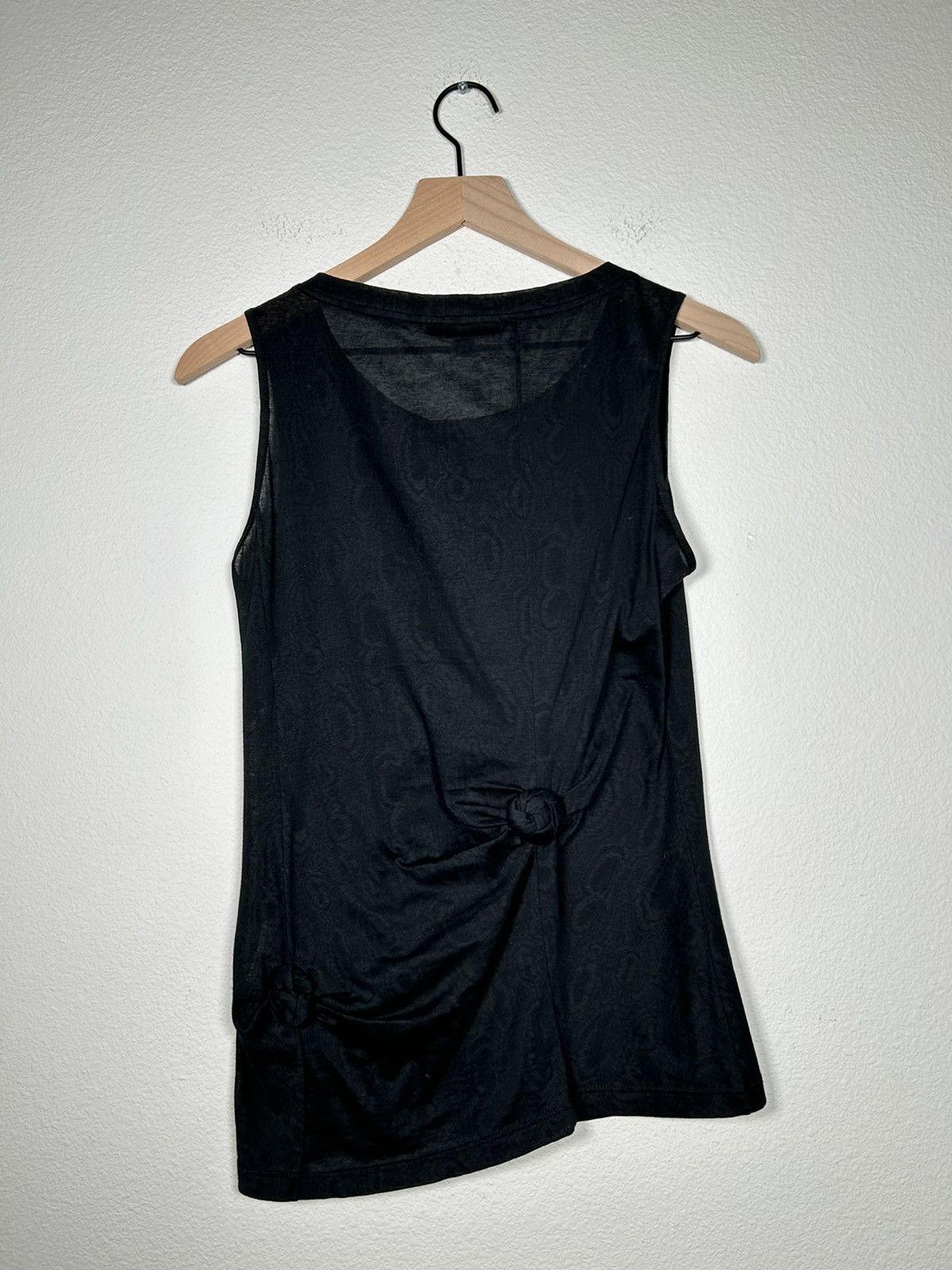 Helmut Lang SS2005 Knotted Print Sleeveless Tee Size S / US 4 / IT 40 - 2 Thumbnail