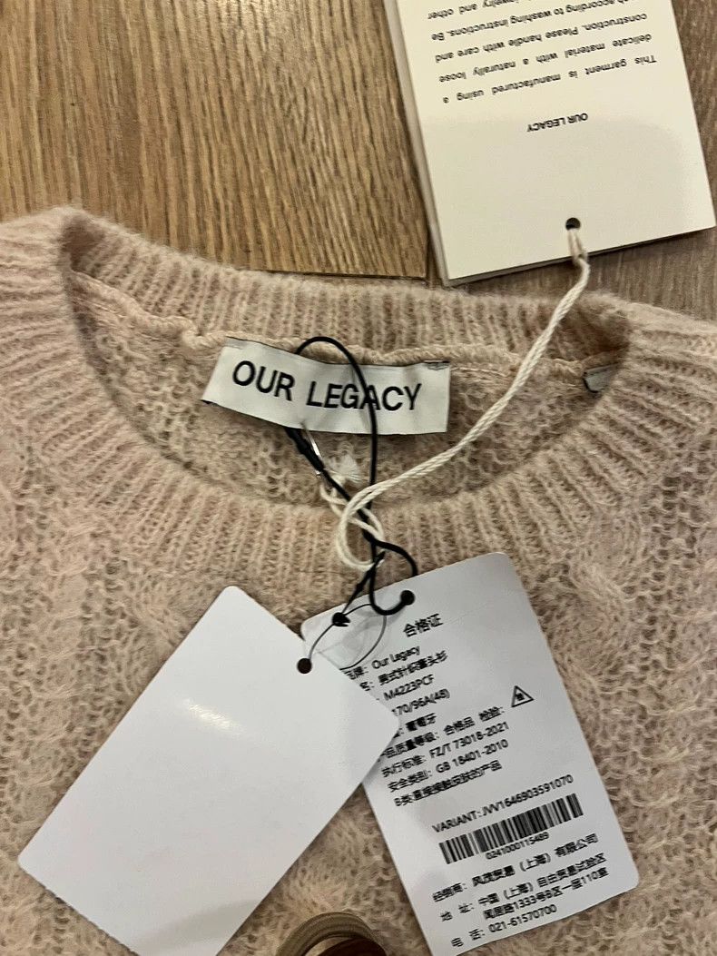 Our Legacy our legacy Crewneck thin knit Size US M / EU 48-50 / 2 - 2 Thumbnail