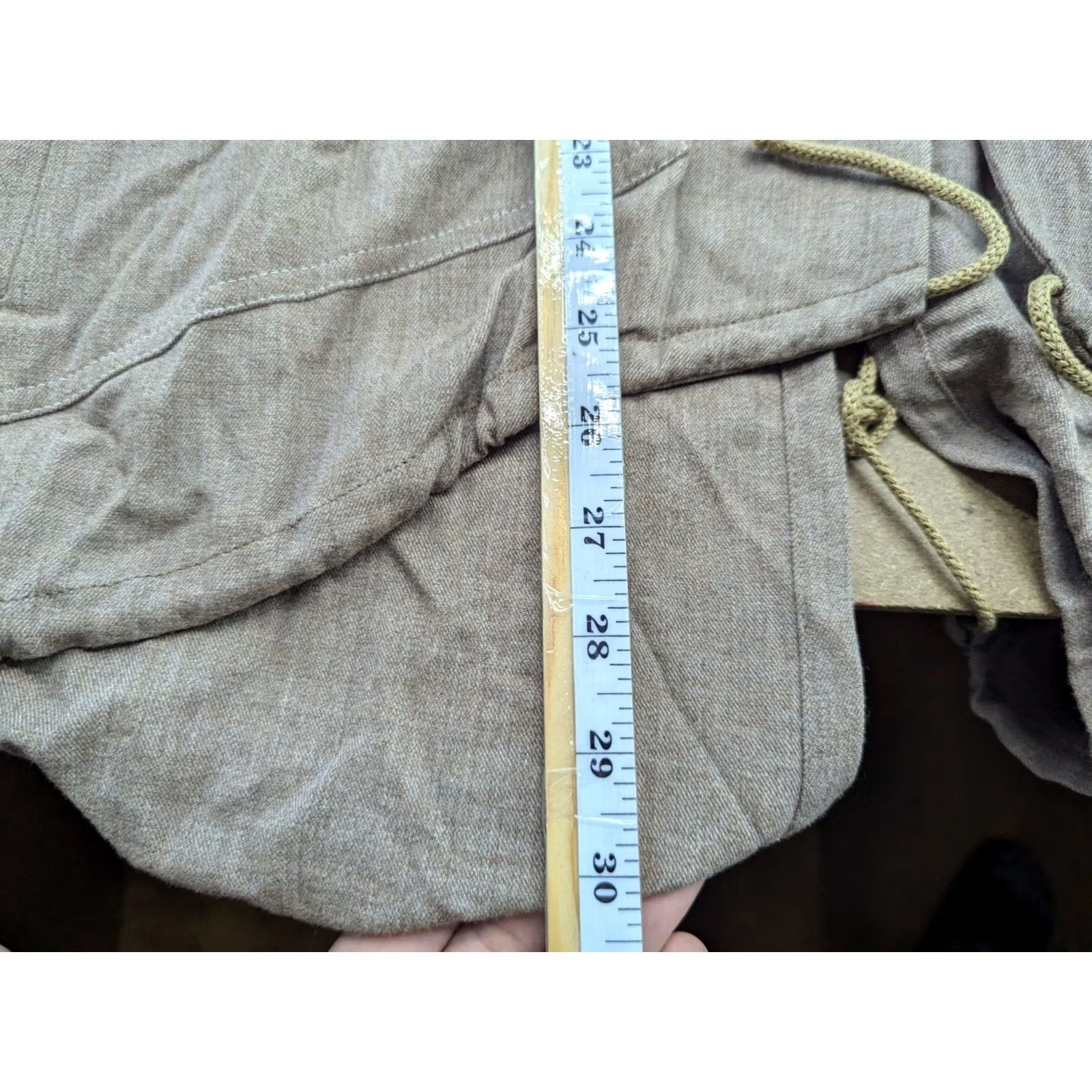 Vintage CANNISSE Jacket Hooded Womens Beige Mastic Size 40 Ladies LIVECHE Size S / US 4 / IT 40 - 4 Thumbnail