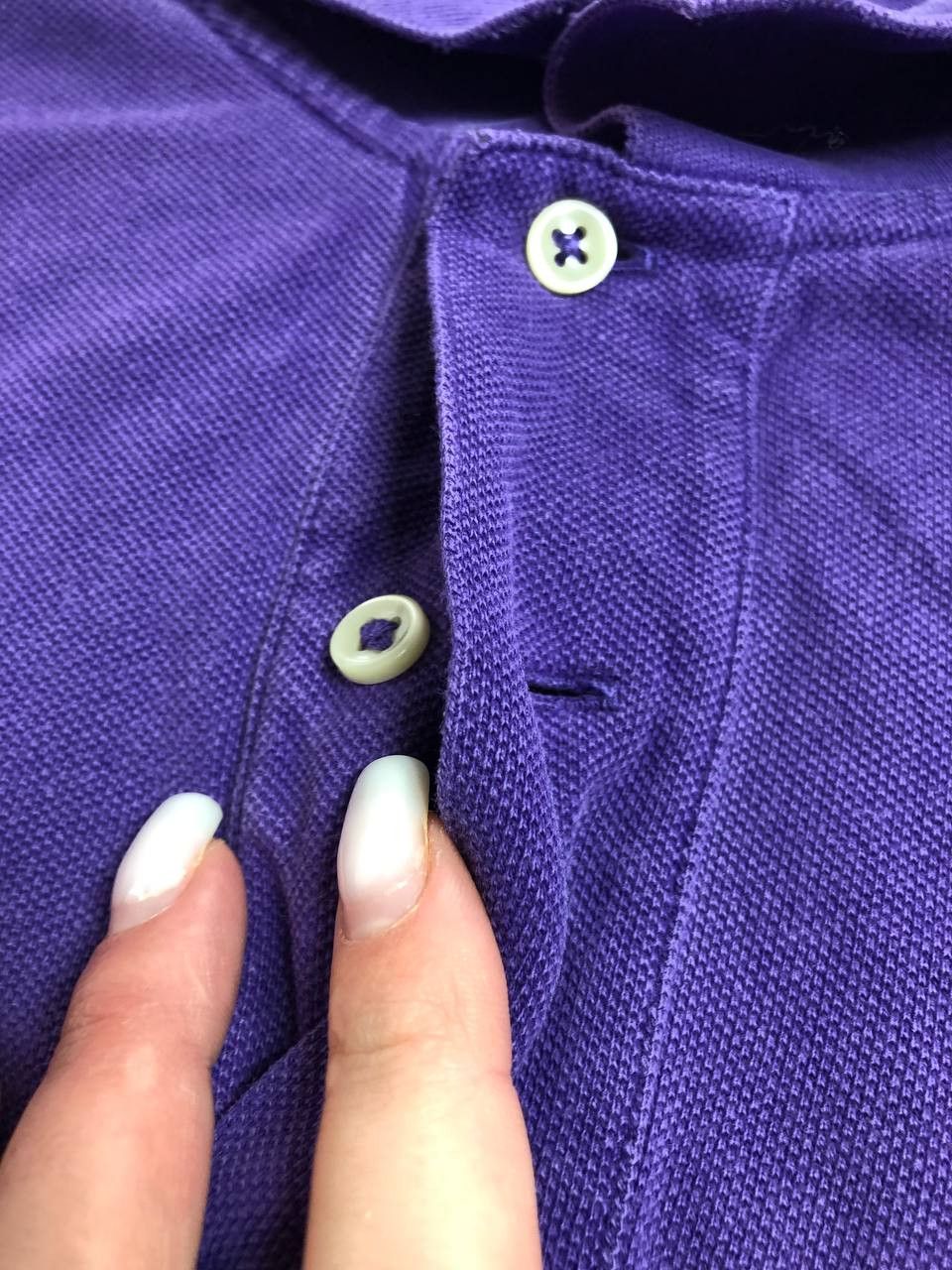 Polo Ralph Lauren × Vintage Polo Ralph Lauren Polo T-Shirt Logo Purple Old Money Y2K Size US XL / EU 56 / 4 - 14 Thumbnail