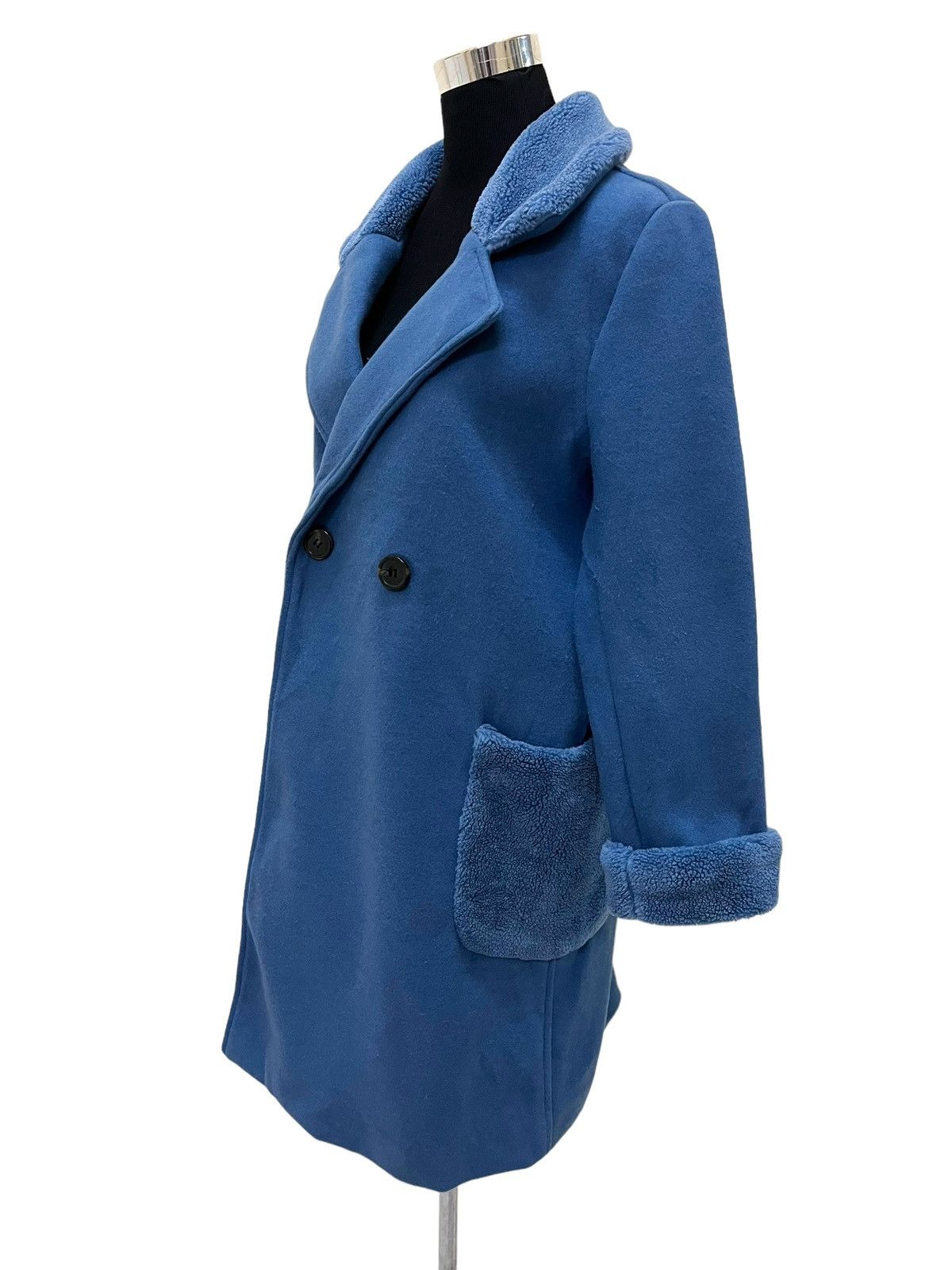Japanese Brand × Vintage Japanese Brand Sherpa Long Coat Size M / US 6-8 / IT 42-44 - 3 Thumbnail