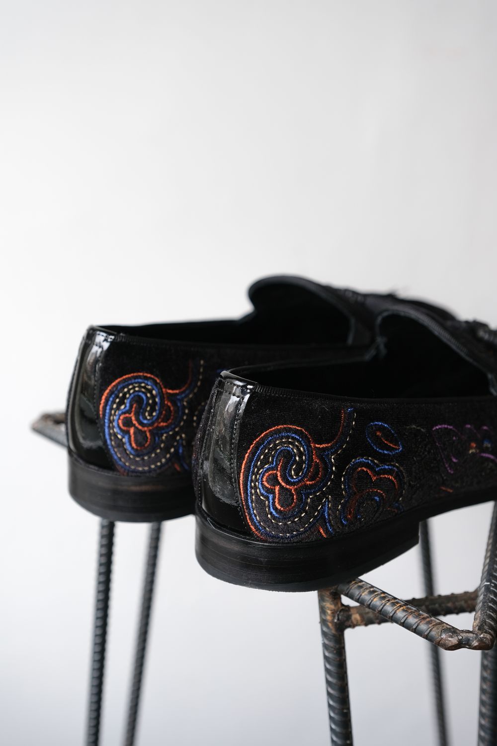 Other ANGELO RUFFO Velvet Loafers Size US 10 / EU 43 - 4 Thumbnail