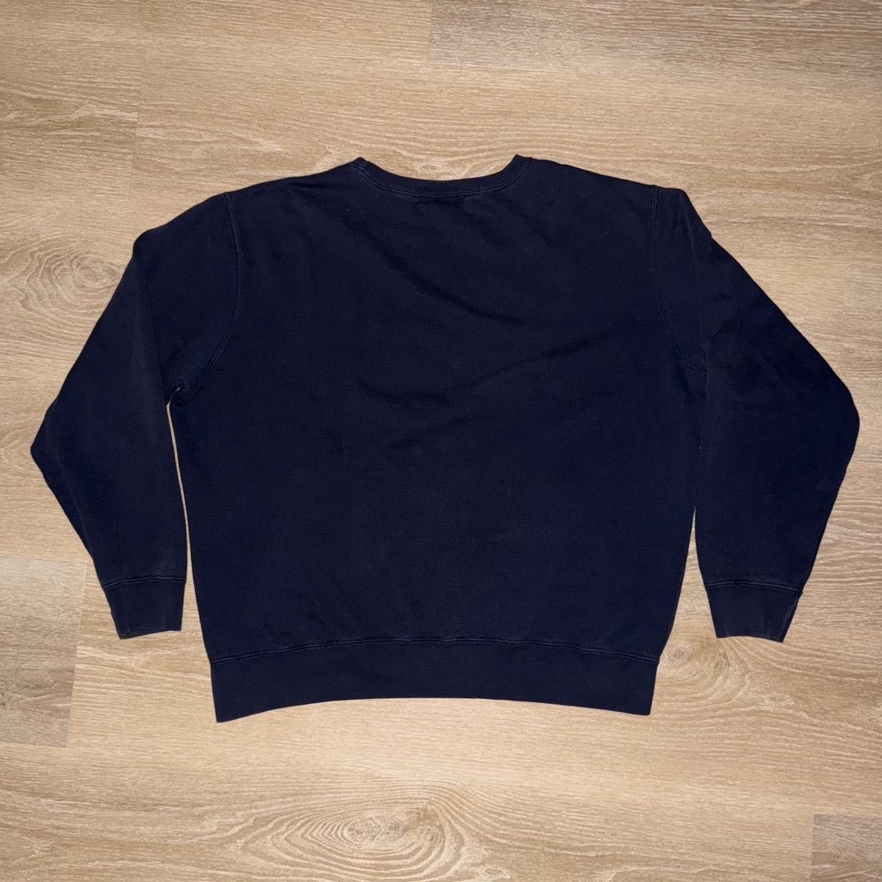 Polo Ralph Lauren Vintage Polo Ralph Lauren Navy Crewneck Sweatshirt Size US XL / EU 56 / 4 - 2 Thumbnail