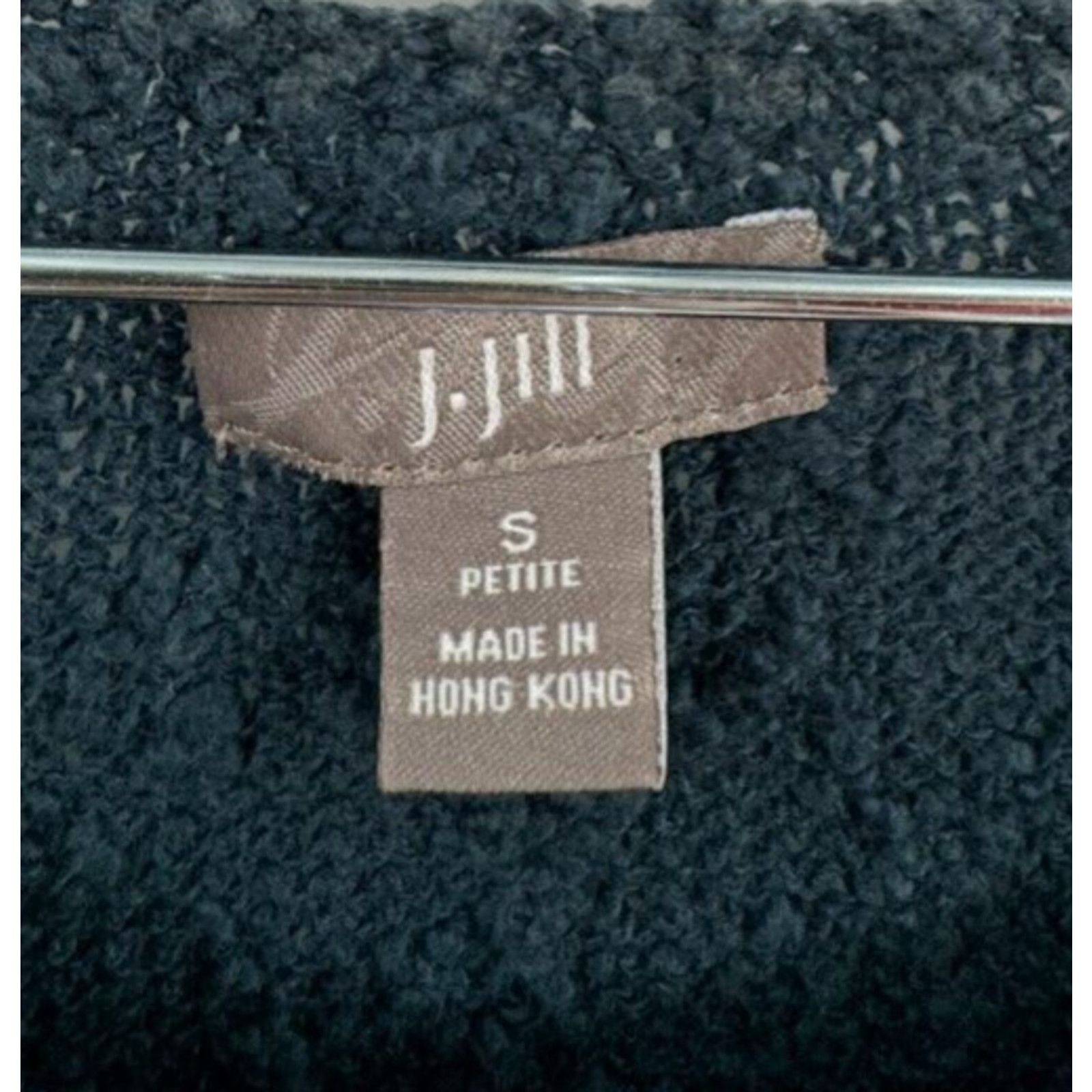 J. Jill J. Jill Petite Small Blue 3/4 Sleeve Sweater Classic Cabin Size S / US 4 / IT 40 - 4 Thumbnail