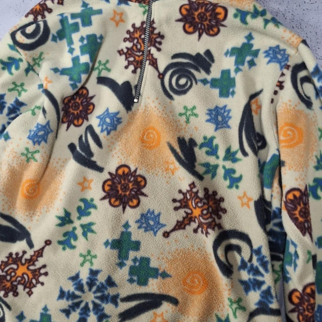 Other Crazy print fleece jacket with a unique design #fleecelove Size M / US 6-8 / IT 42-44 - 2 Thumbnail