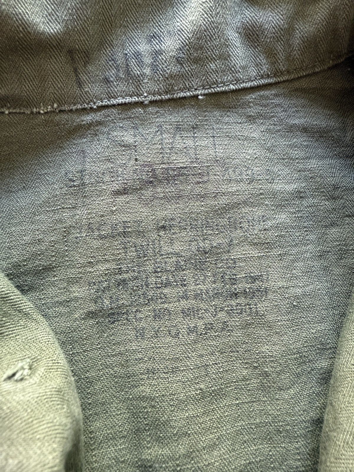 Vintage Vintage 50s HBT US Army Herringbone Twill Jacket Size US M / EU 48-50 / 2 - 6 Thumbnail