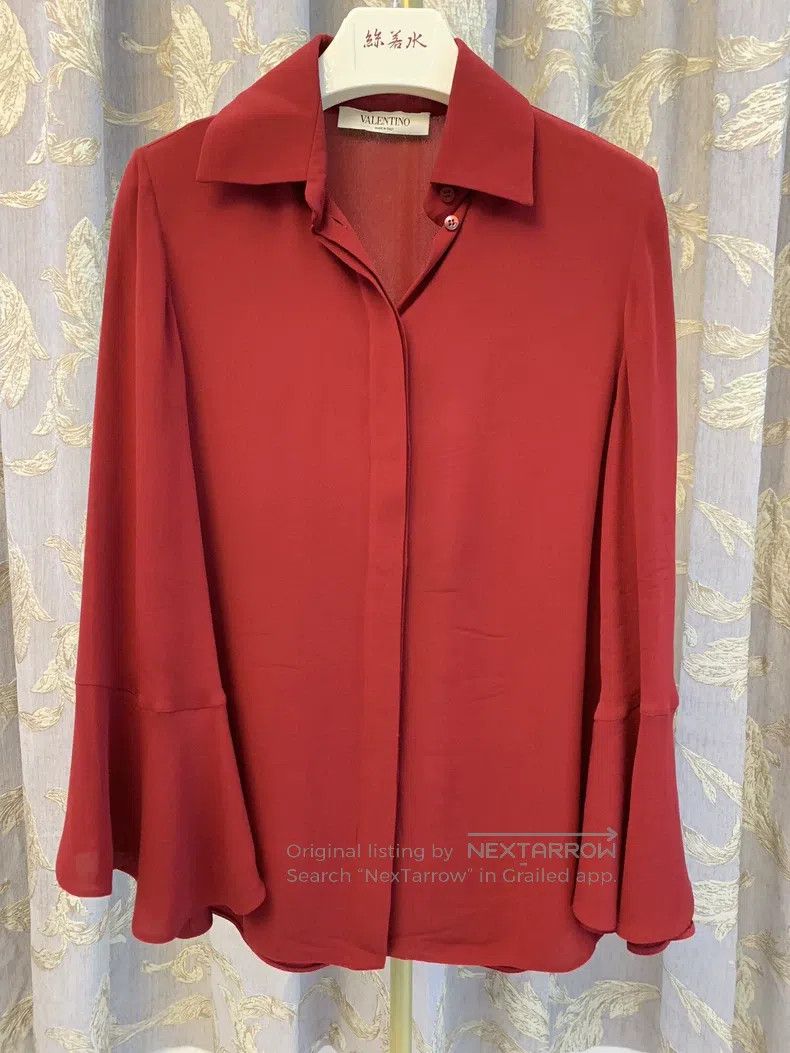 Valentino Valentino Big red color Size S / US 4 / IT 40 - 1 Thumbnail