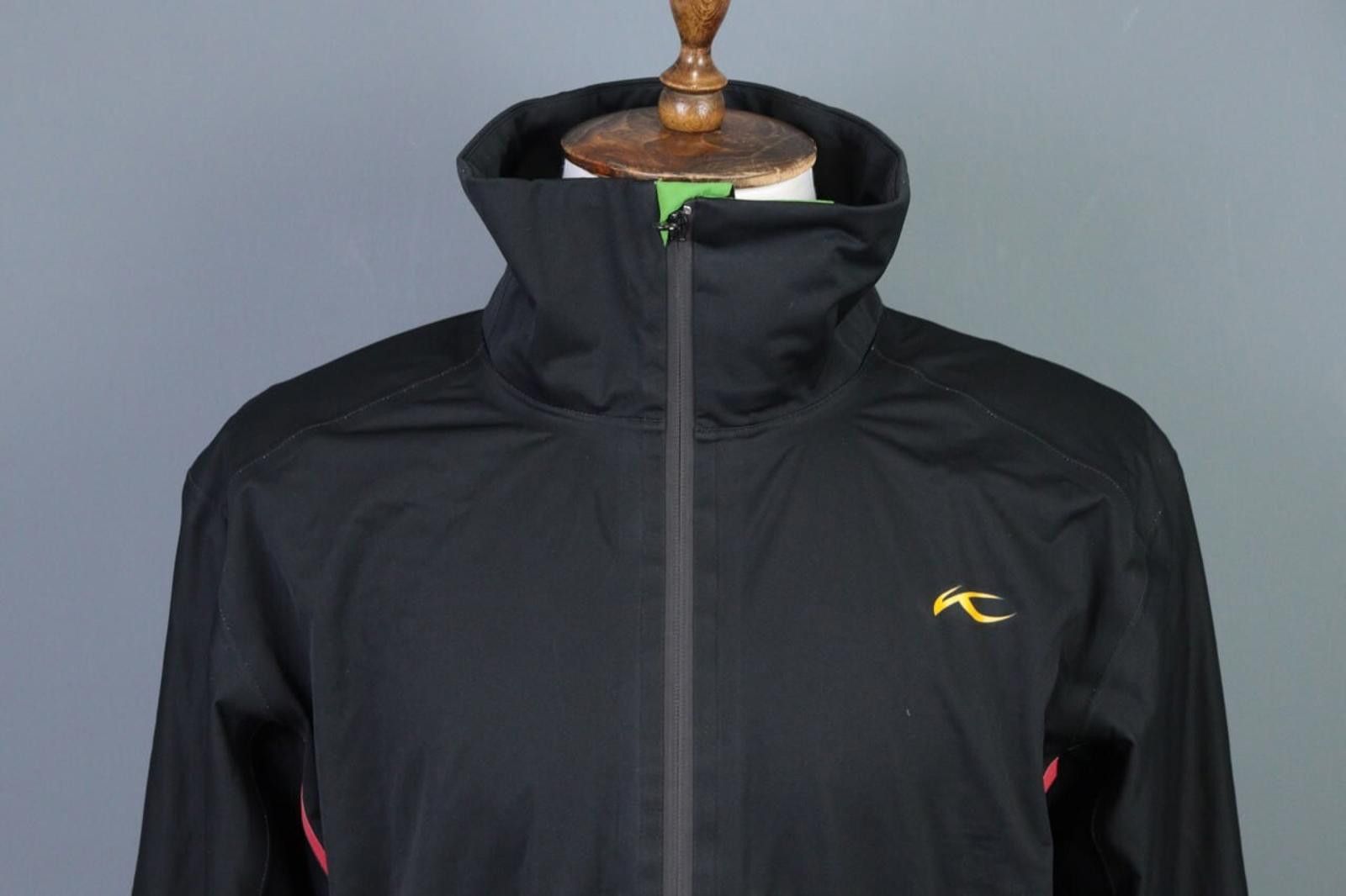 KJUS Kjus System Black Windstopper Nylon Track Jacket Size L 52 Size L / US 10 / IT 46 - 2 Thumbnail