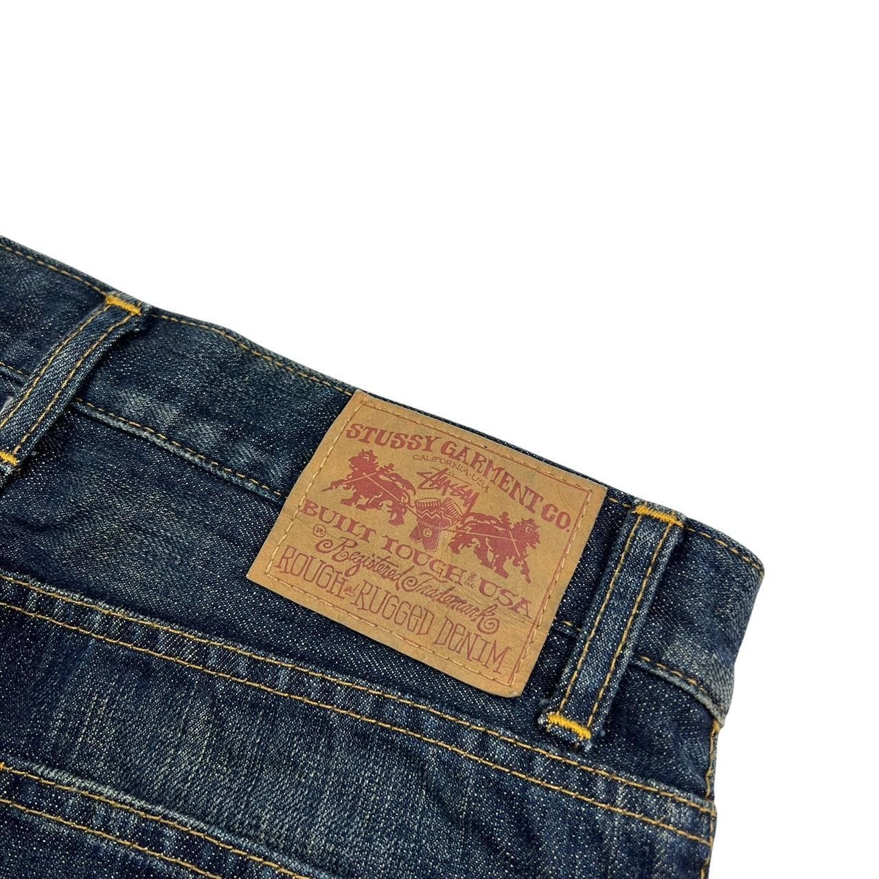 Stussy Vintage 2000s Stussy Embroidered Logo Jeans - Waist: 29” Size US 29 - 7 Thumbnail