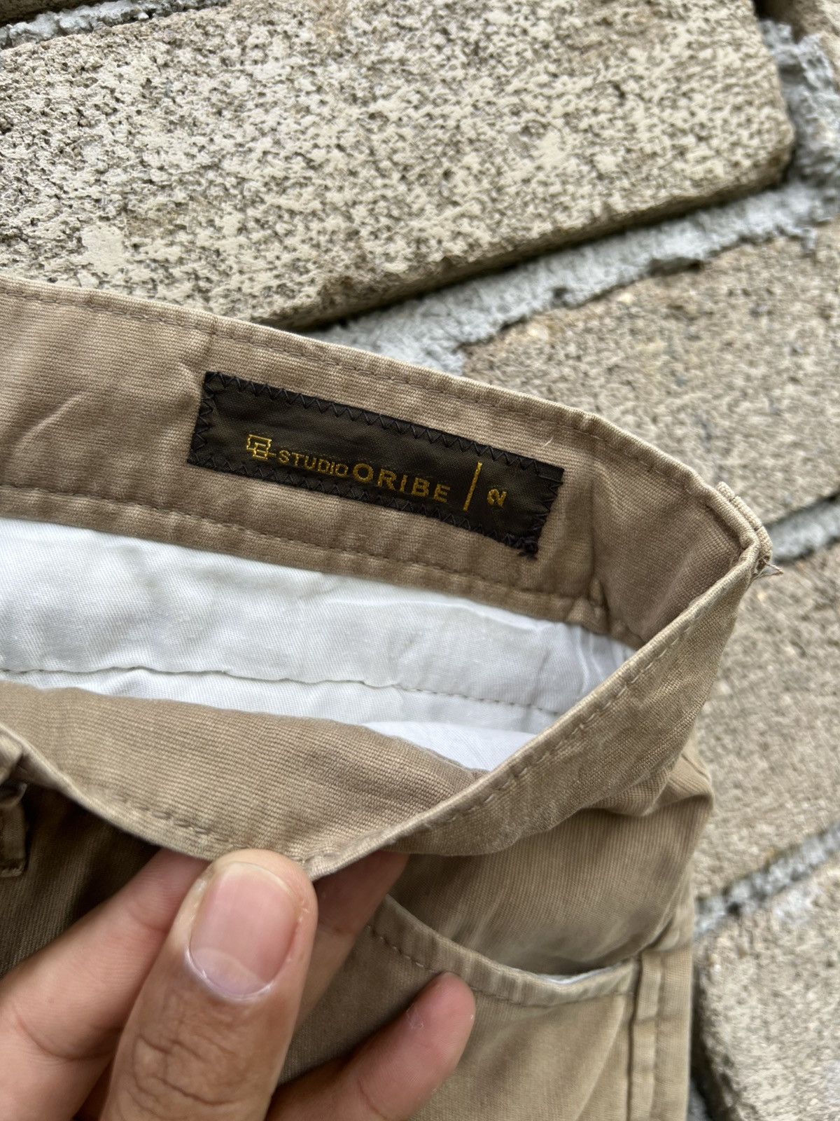 Japanese Brand Studio Oribe Cargo Bondage Pants Waist 28" Size US 28 / EU 44 - 9 Thumbnail