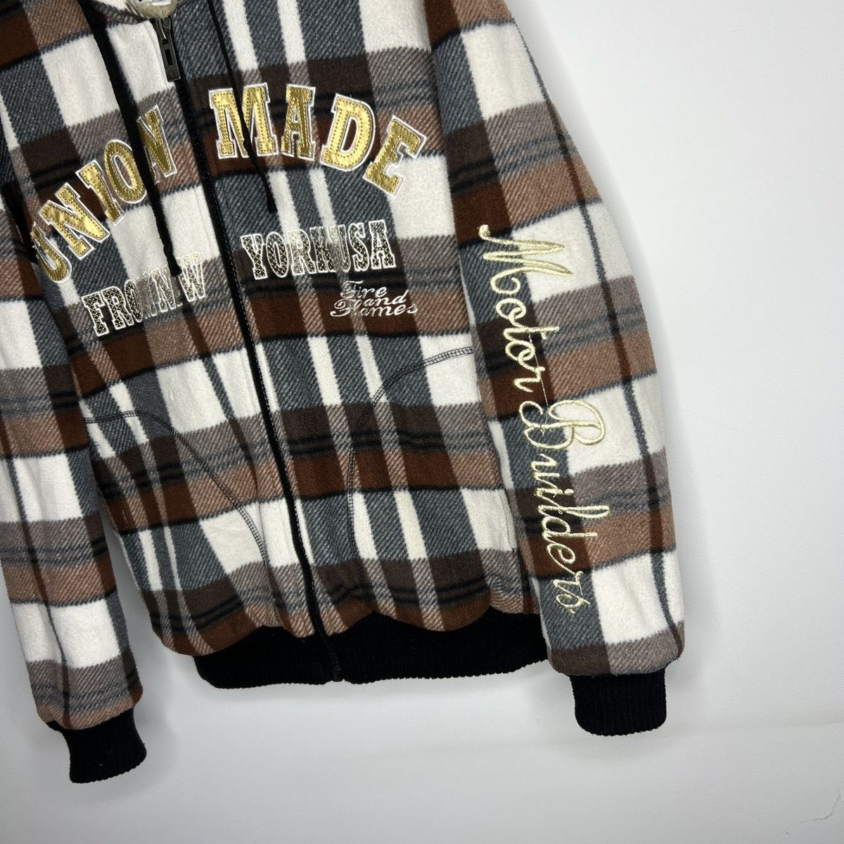 Christian Audigier ❄️❄️ Union Made Like Ed Hardy Drip Zip Hoodie Fur Drip Rare Size US M / EU 48-50 / 2 - 3 Thumbnail