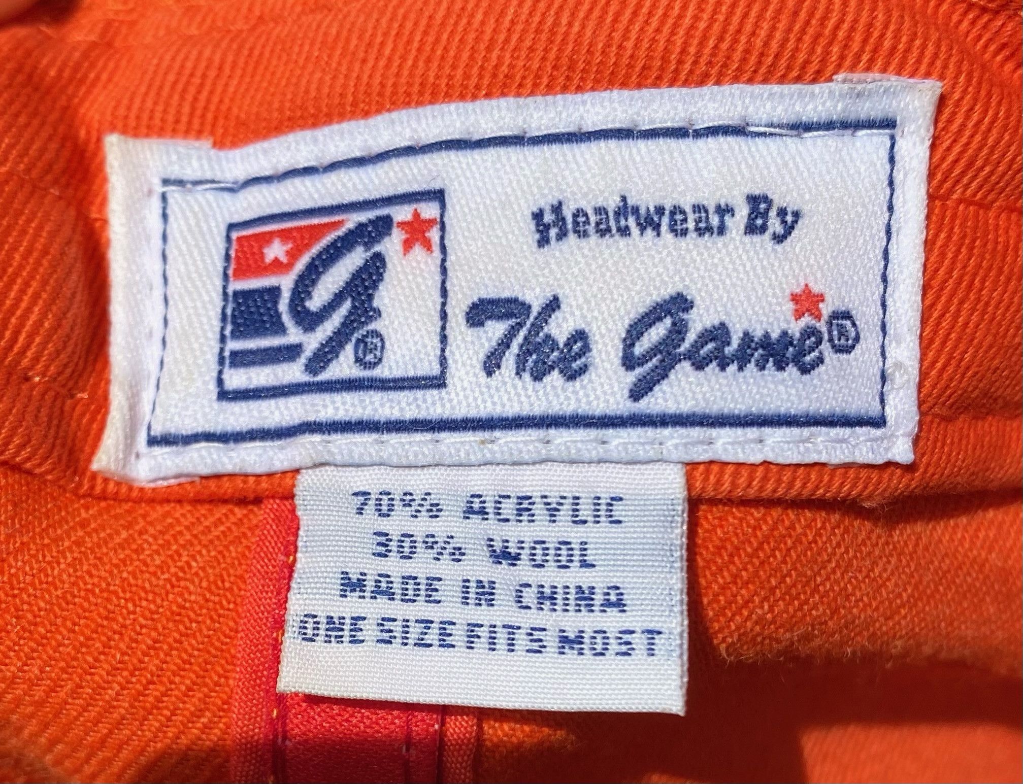 The Game Y2K The Game Syracuse University Split Bar Snapback Hat Size ONE SIZE - 6 Thumbnail