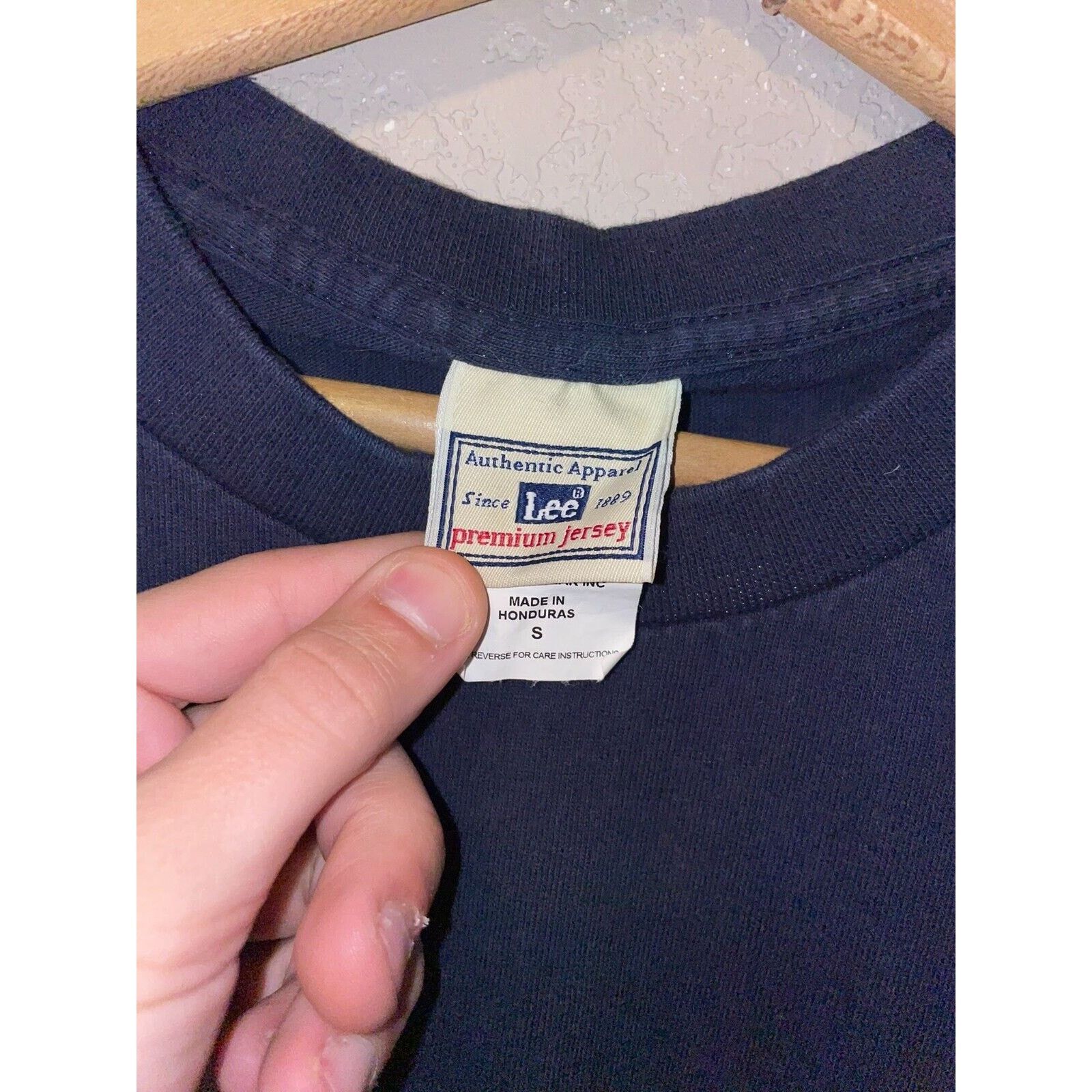 Lee Vintage Mime Shirt Mimes Blue Tee VTG 1990s Lee Tag 90s S Size US S / EU 44-46 / 1 - 4 Thumbnail