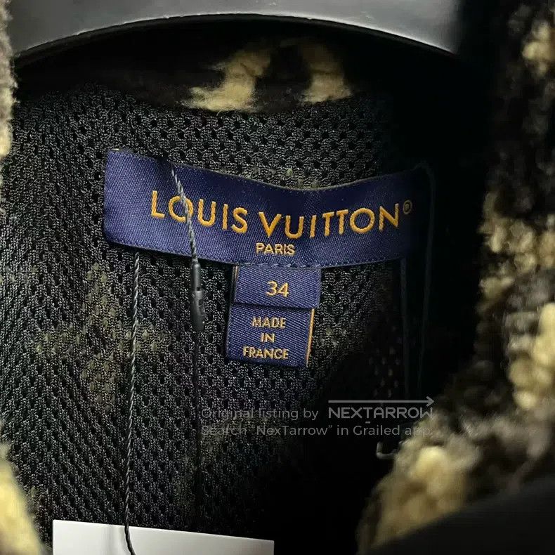 Louis Vuitton Louis Vuitton Brown Logo Full Stand Collar Hooded Shortene Size XXS / US 00 / IT 34 - 2 Thumbnail