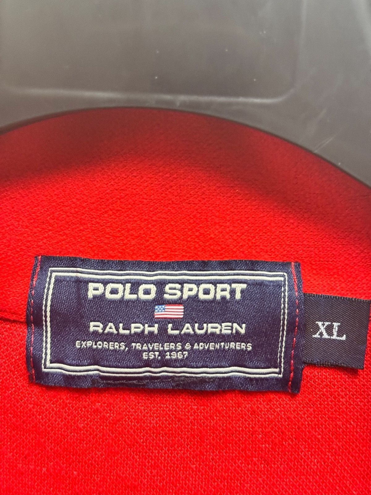 Polo Ralph Lauren POLO SPORT Ralph Lauren 90s 1/4 Zip Fleece Pullover Sweater Size US XL / EU 56 / 4 - 7 Thumbnail
