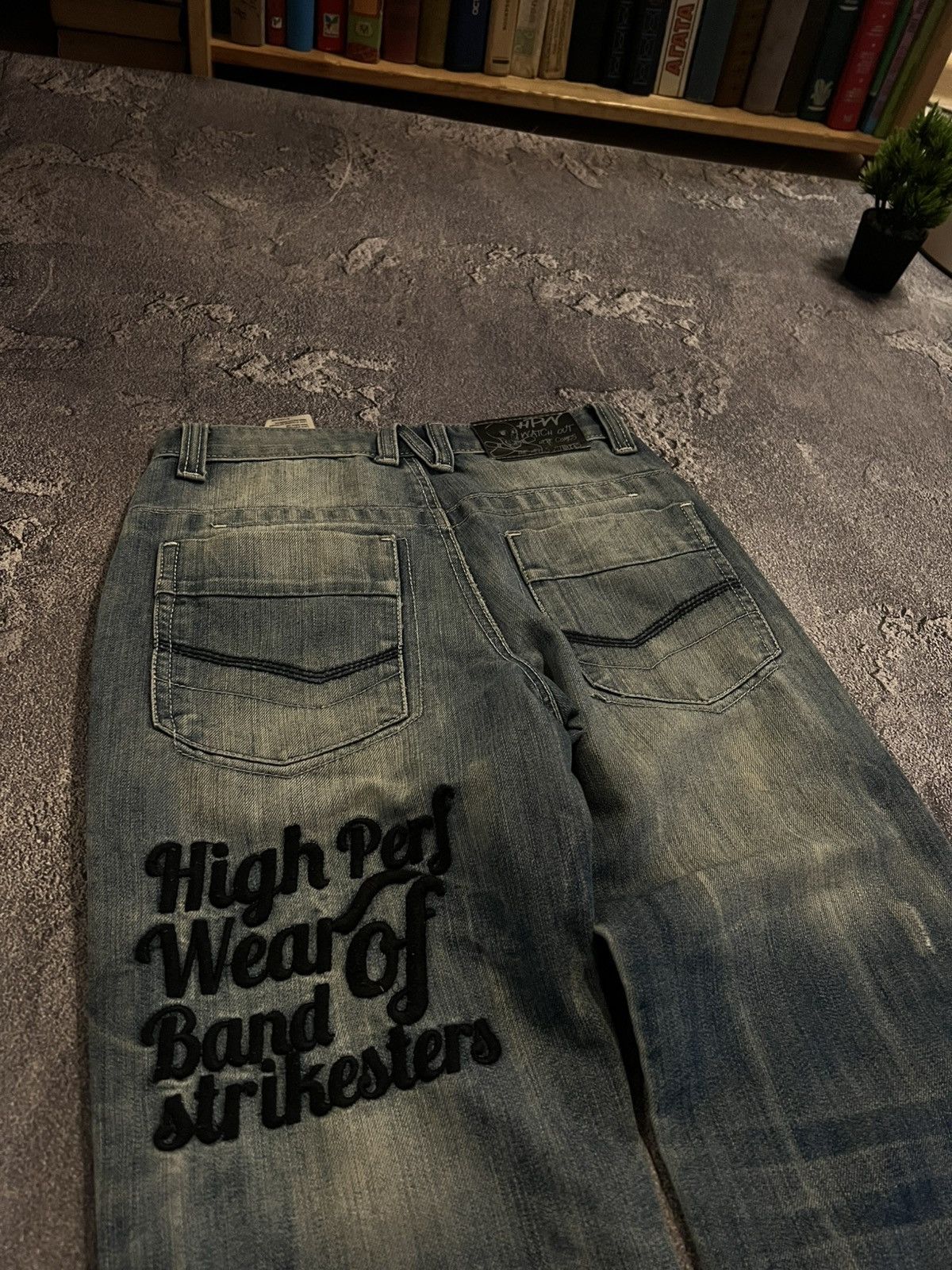 Vintage Y2K Baggy Streetwear Jean / Number Nine Style Drip Archive Size US 30 / EU 46 - 4 Thumbnail