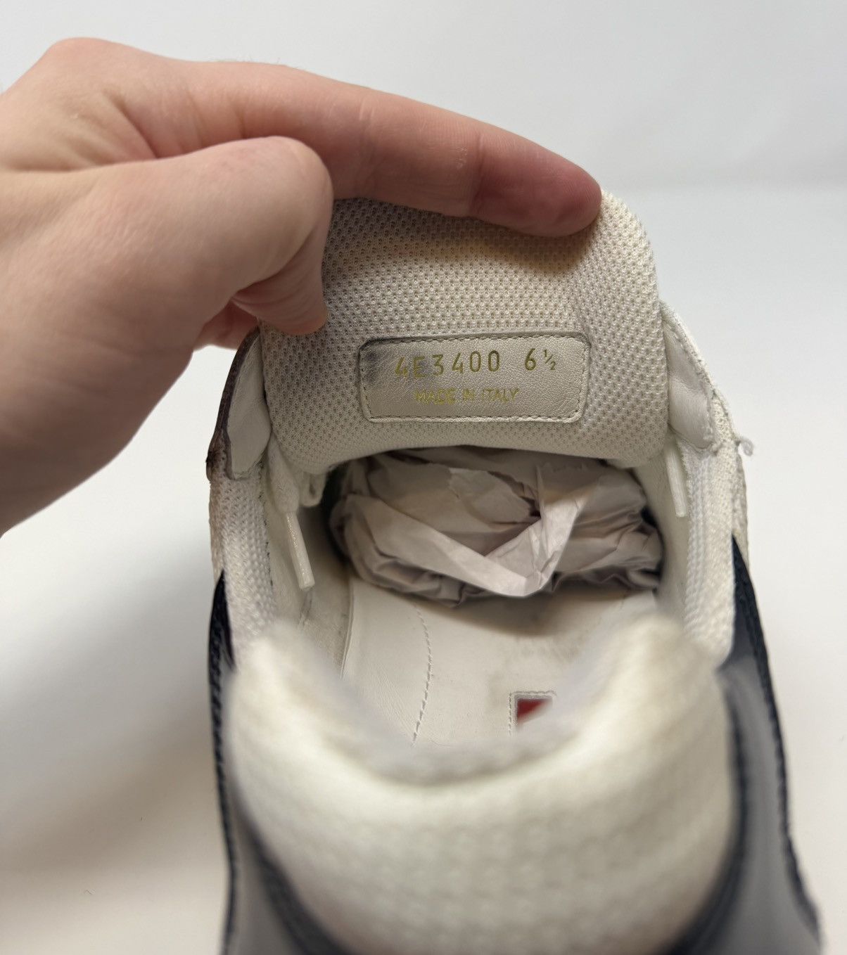 Prada Prada Americas Cup Sneaker White/Black Size US 7.5 / EU 40-41 - 7 Thumbnail