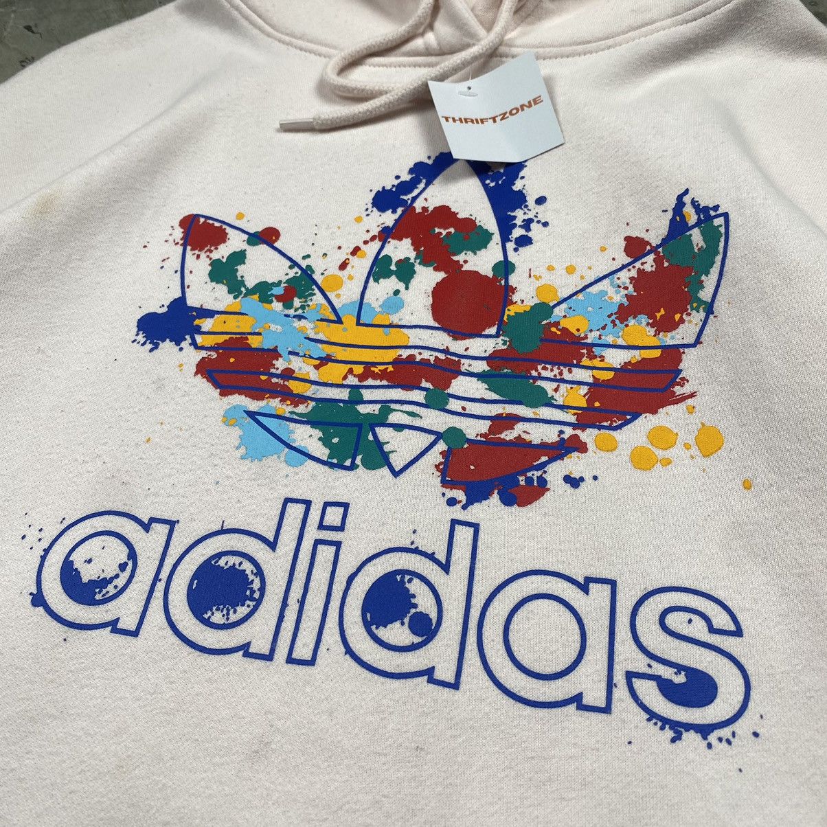 Adidas Adidas Trefoil Soft Pink Pullover Size US M / EU 48-50 / 2 - 2 Thumbnail