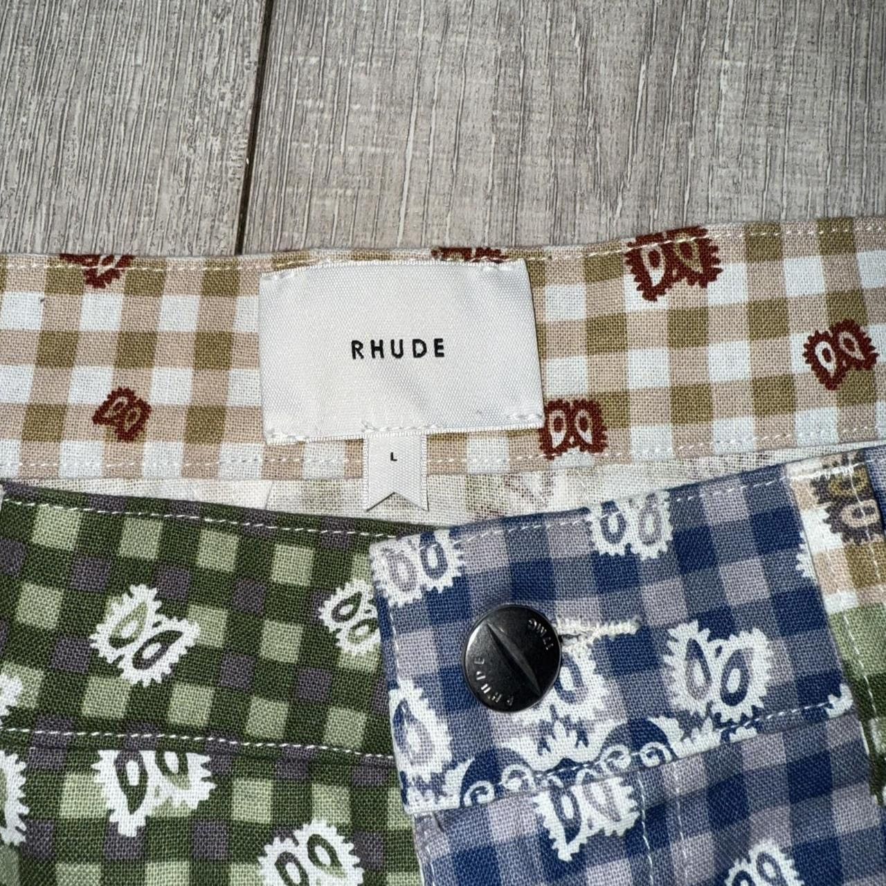 Rhude Rhude Bandana Traxedo Shorts Size US 34 / EU 50 - 6 Thumbnail