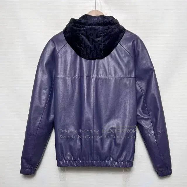Dior DIOR Monogram Leather Reversible Zipper Jacket. Size US L / EU 52-54 / 3 - 5 Thumbnail