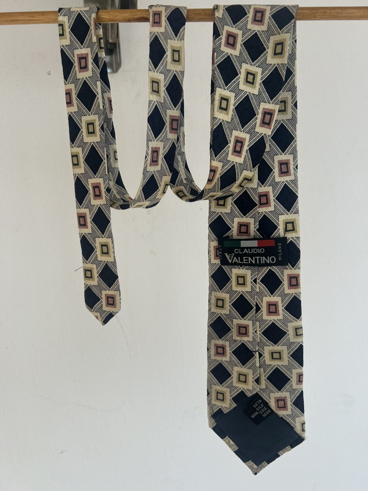 Valentino Claudio Valentino Vintage Tie Size ONE SIZE - 2 Thumbnail