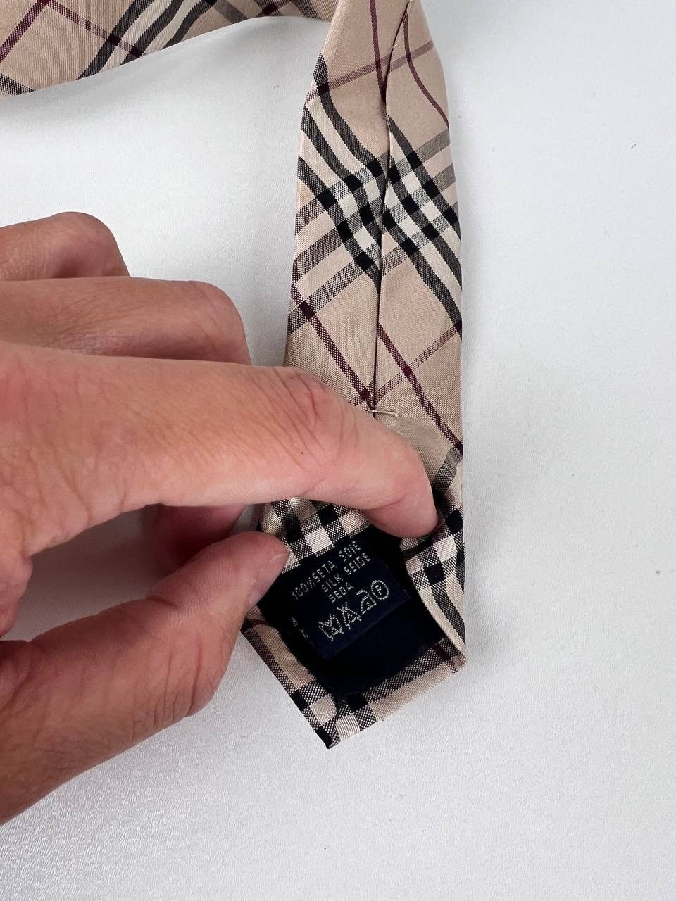 Burberry × Vintage Burberry London luxury nova check tie Size ONE SIZE - 9 Thumbnail