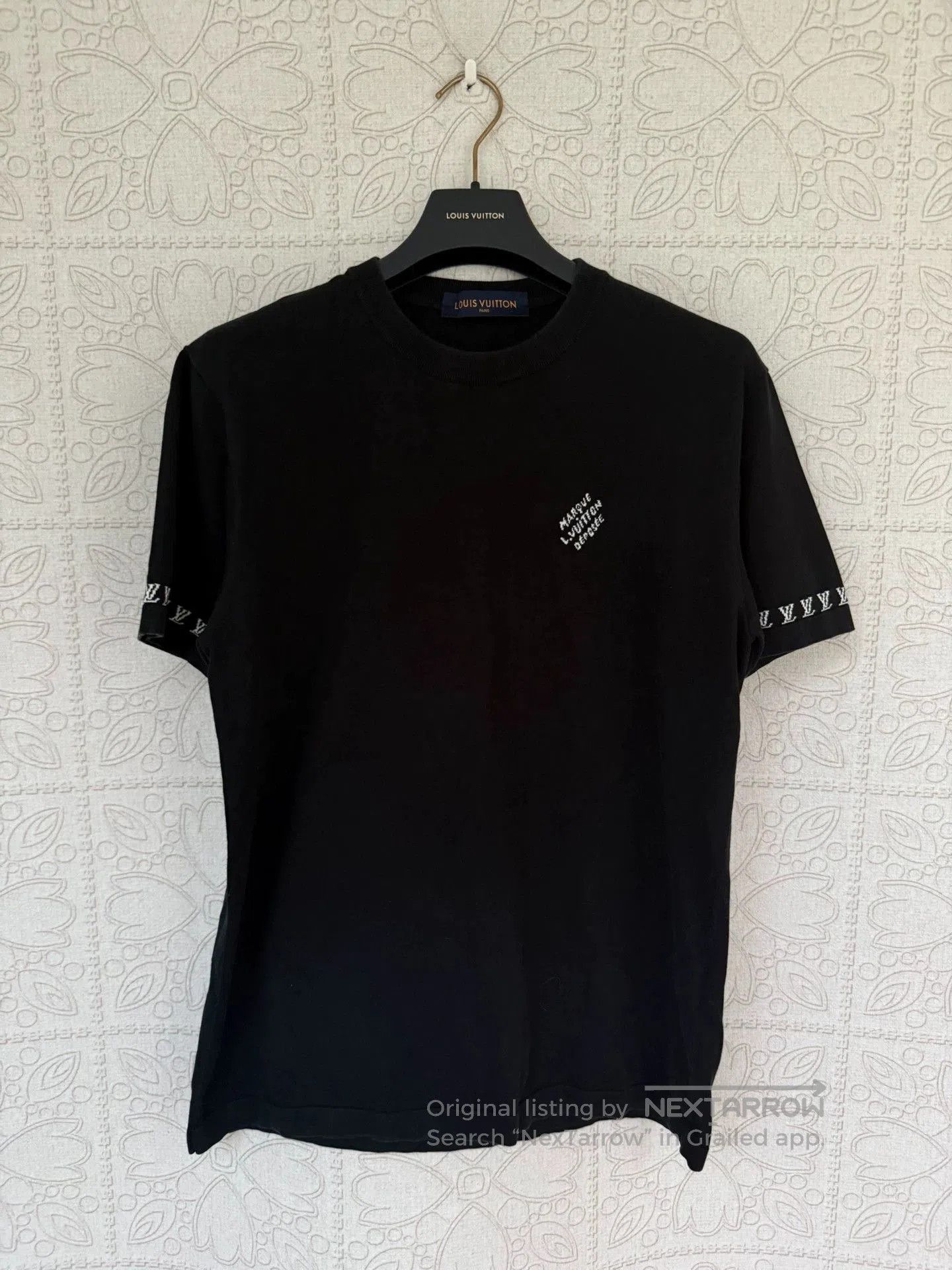 Louis Vuitton black louis vuitton short sleeve knit shirt. Size US M / EU 48-50 / 2 - 1 Thumbnail