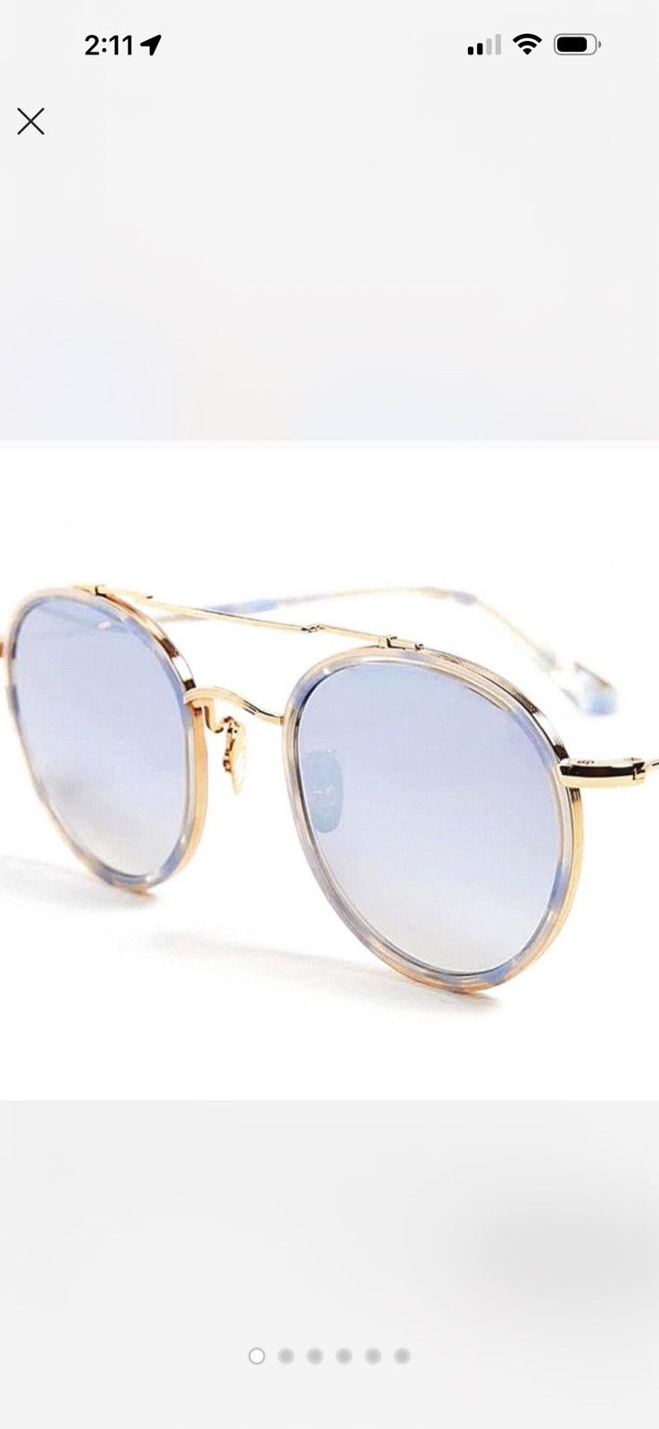 Krewe Krewe opaline mirrored sunglasses Size ONE SIZE - 1 Thumbnail