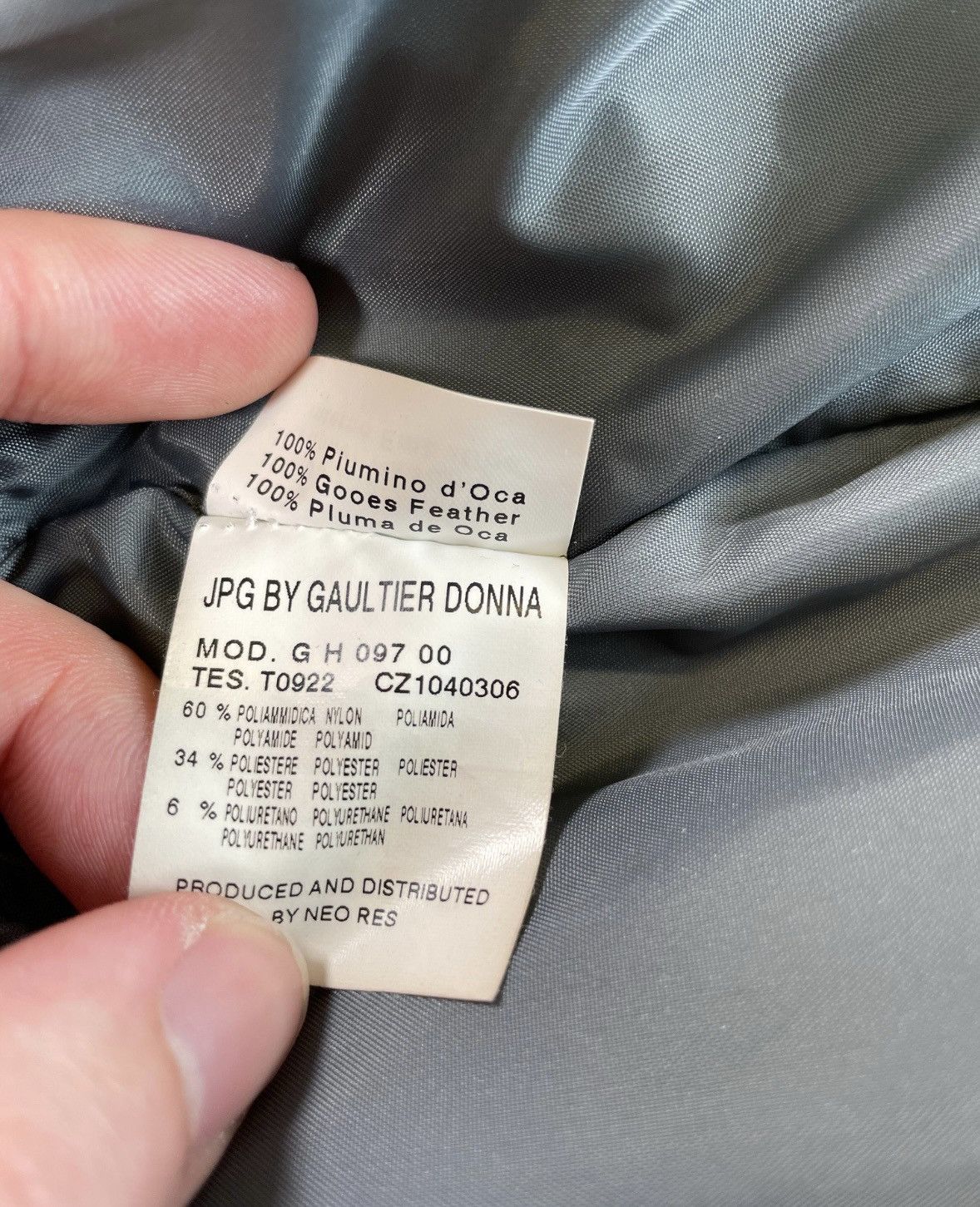 Jean Paul Gaultier Jean Paul Gaultier Bondage Down Jacket 03aw Size US S / EU 44-46 / 1 - 6 Thumbnail