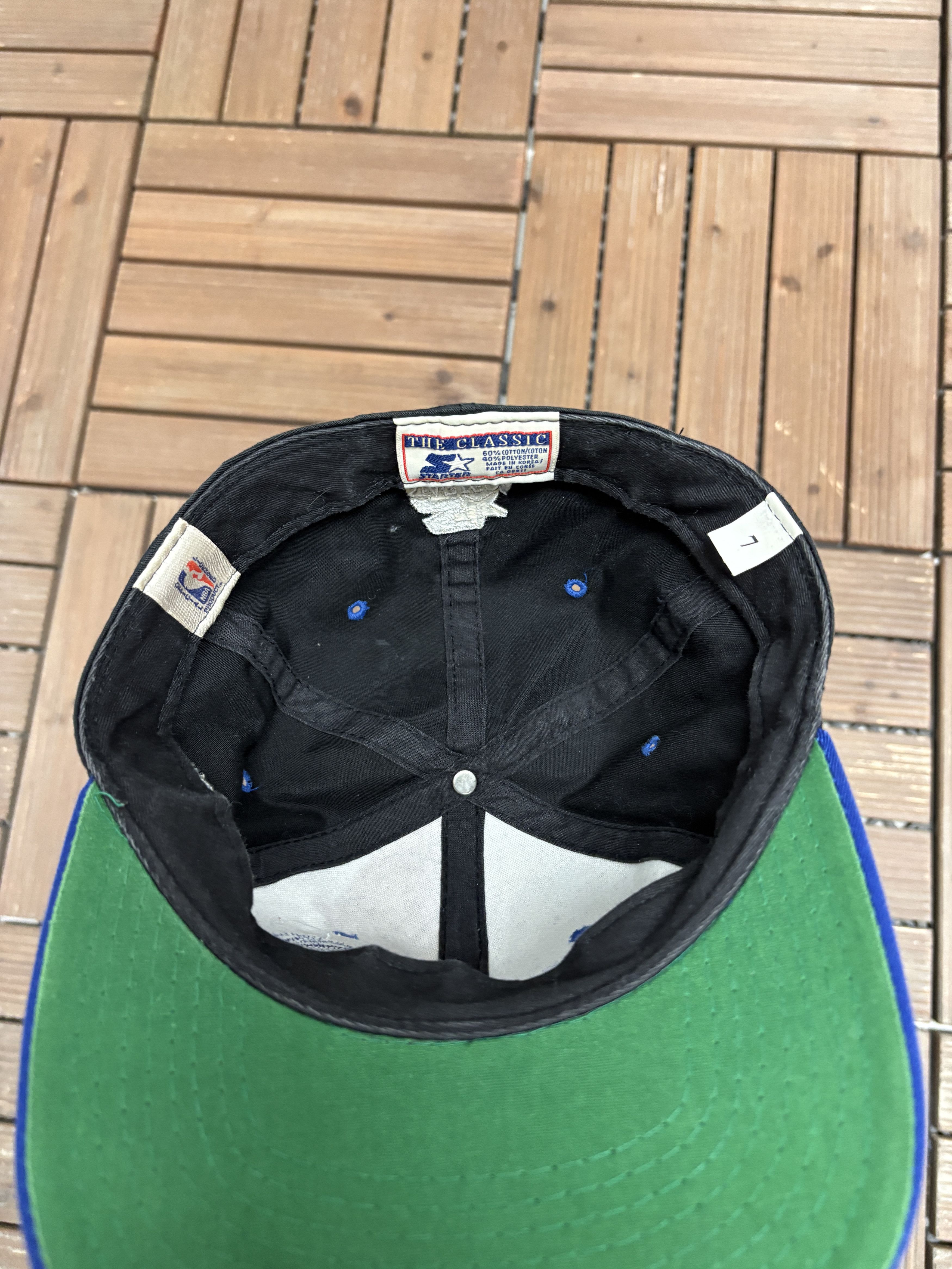 Starter Orlando Magic Embroidered Vintage Black Hat Cap Size 7 Size ONE SIZE - 6 Thumbnail