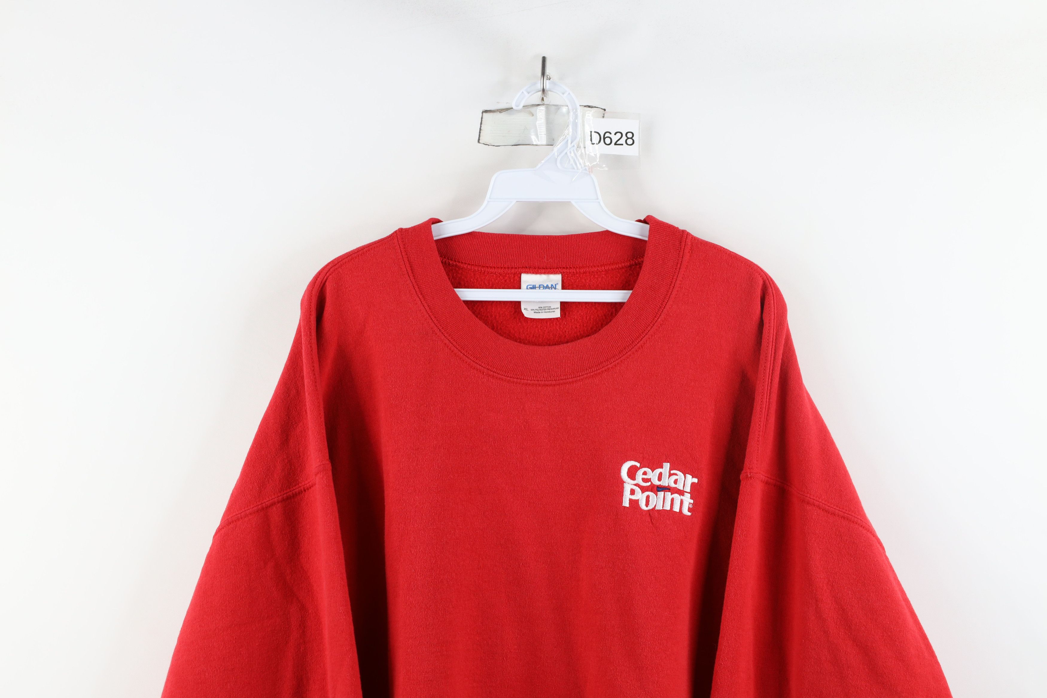 Vintage Vintage 90s Y2K Spell Cedar Point Amusement Park Sweatshirt Size US XL / EU 56 / 4 - 2 Thumbnail