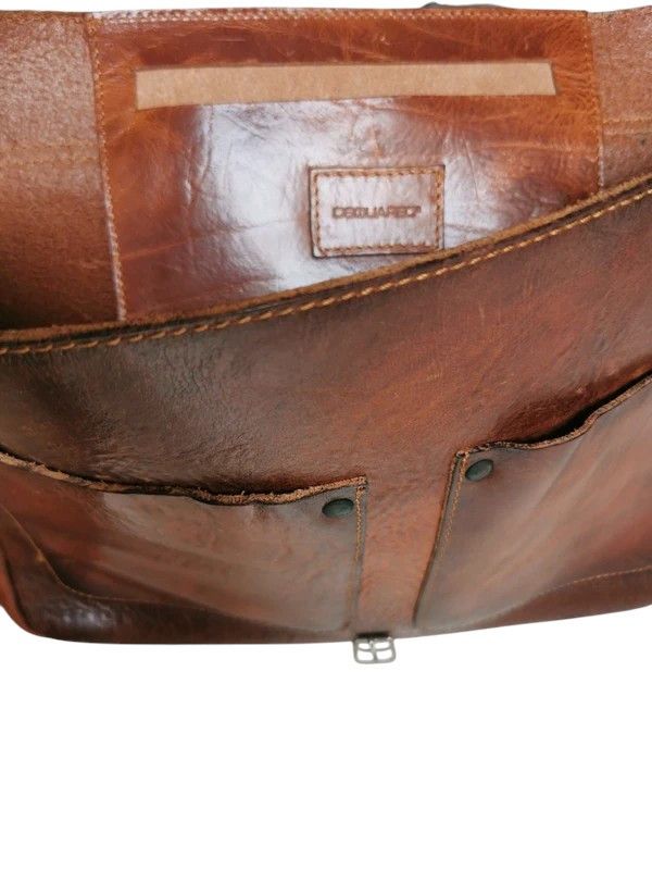 Dsquared2 CALF LEATHER FIELD BAG Size ONE SIZE - 7 Thumbnail