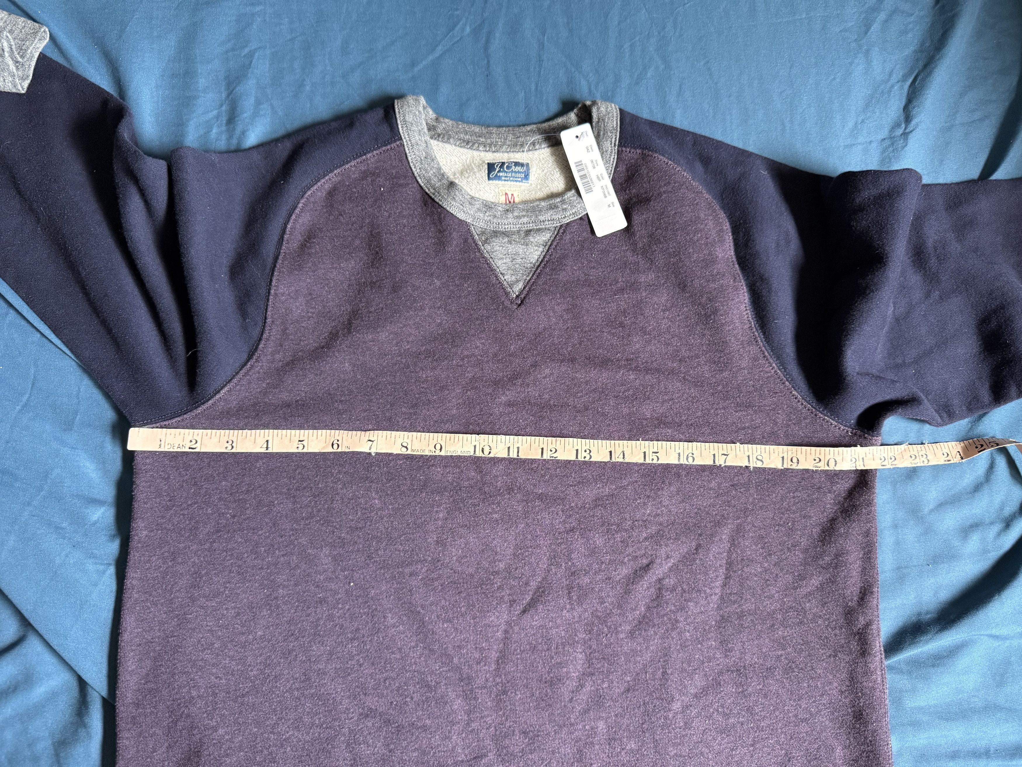 J.Crew J. Crew vintage fleece raglan crewneck sweater medium $70 Size US M / EU 48-50 / 2 - 2 Thumbnail