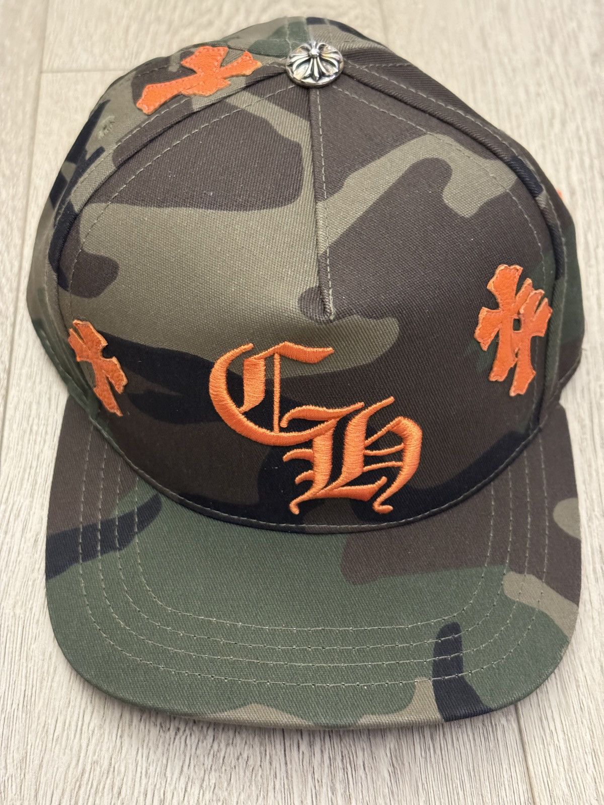 Chrome Hearts Chrome hearts Camo oranges patches hat Size ONE SIZE - 1 Thumbnail