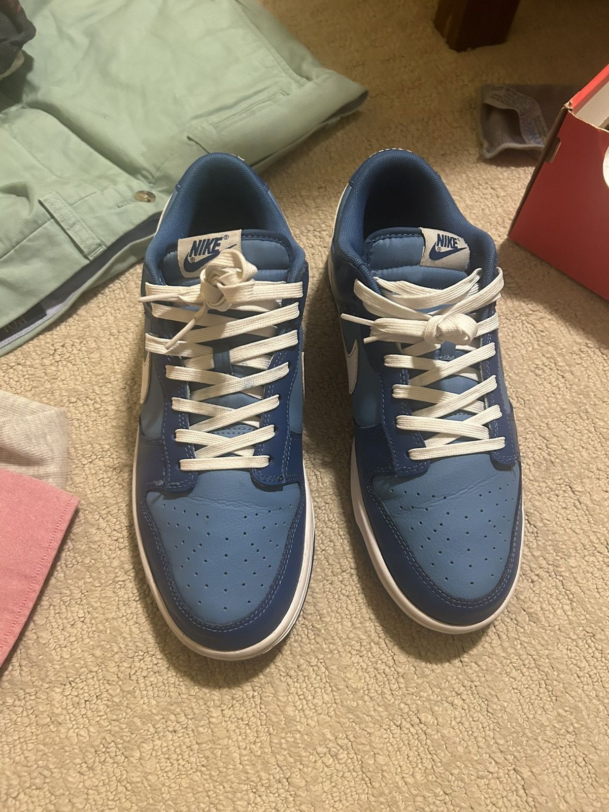Nike Nike dunk low Marina blue like new Size US 10 / EU 43 - 3 Thumbnail