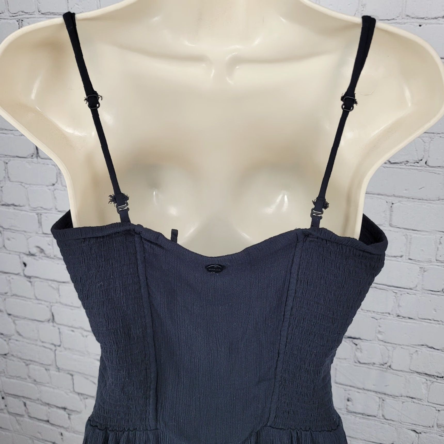 Prana prAna Black Boho Sleeveless Adjustable Strap Jumpsuit with Pockets Women's Size XL Size XL / US 12-14 / IT 48-50 - 7 Thumbnail