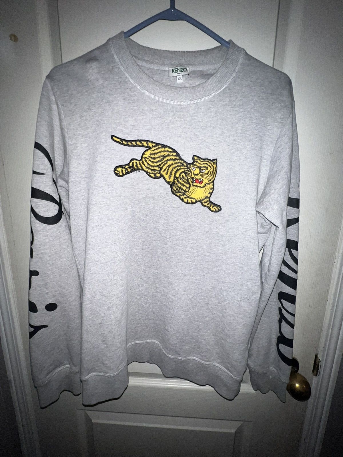 image of Kenzo Crewneck in Grey, Men's (Size XS)