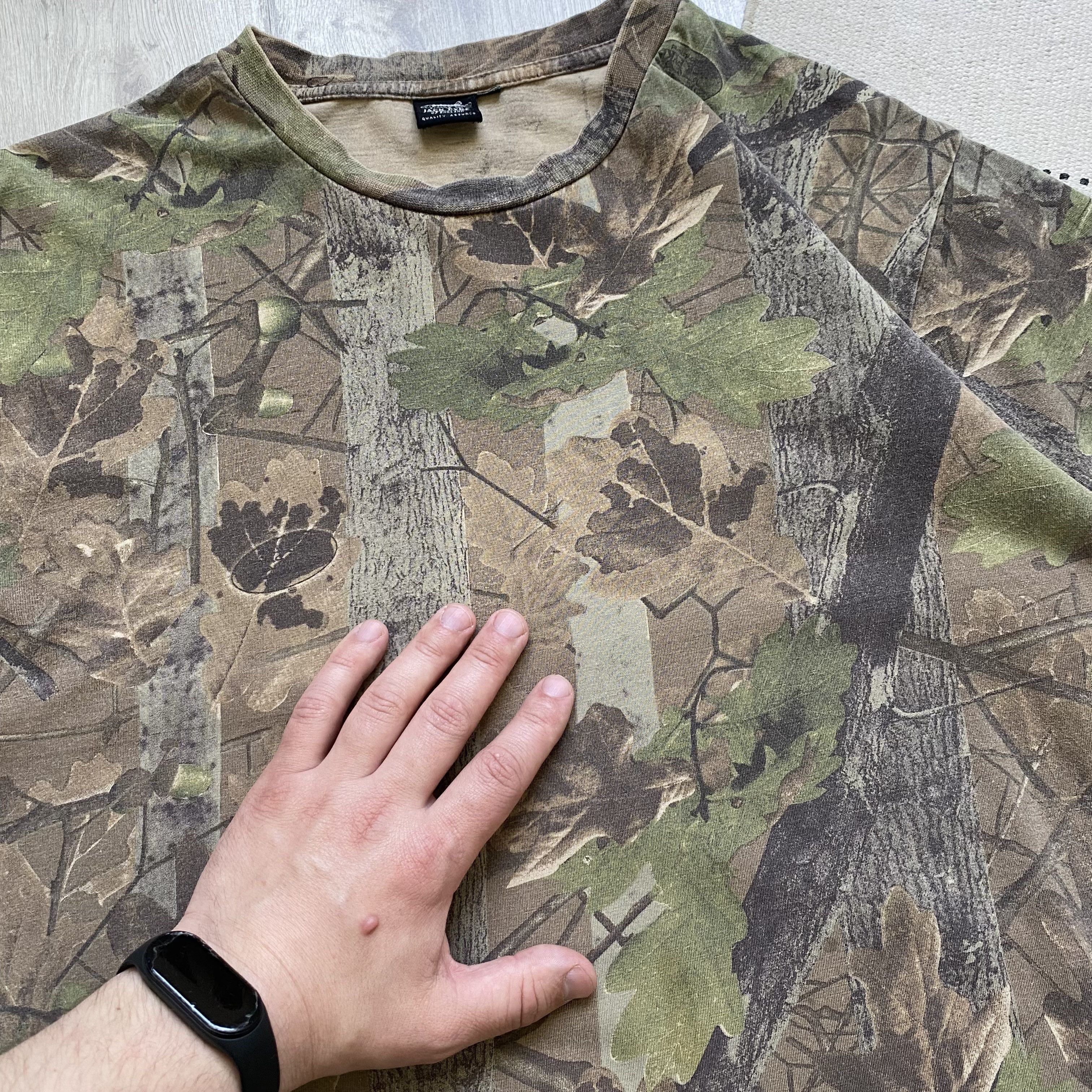 Realtree Vintage 90s Carhartt Style Realltree tee Y2K Mossy Oaks Size US L / EU 52-54 / 3 - 7 Thumbnail
