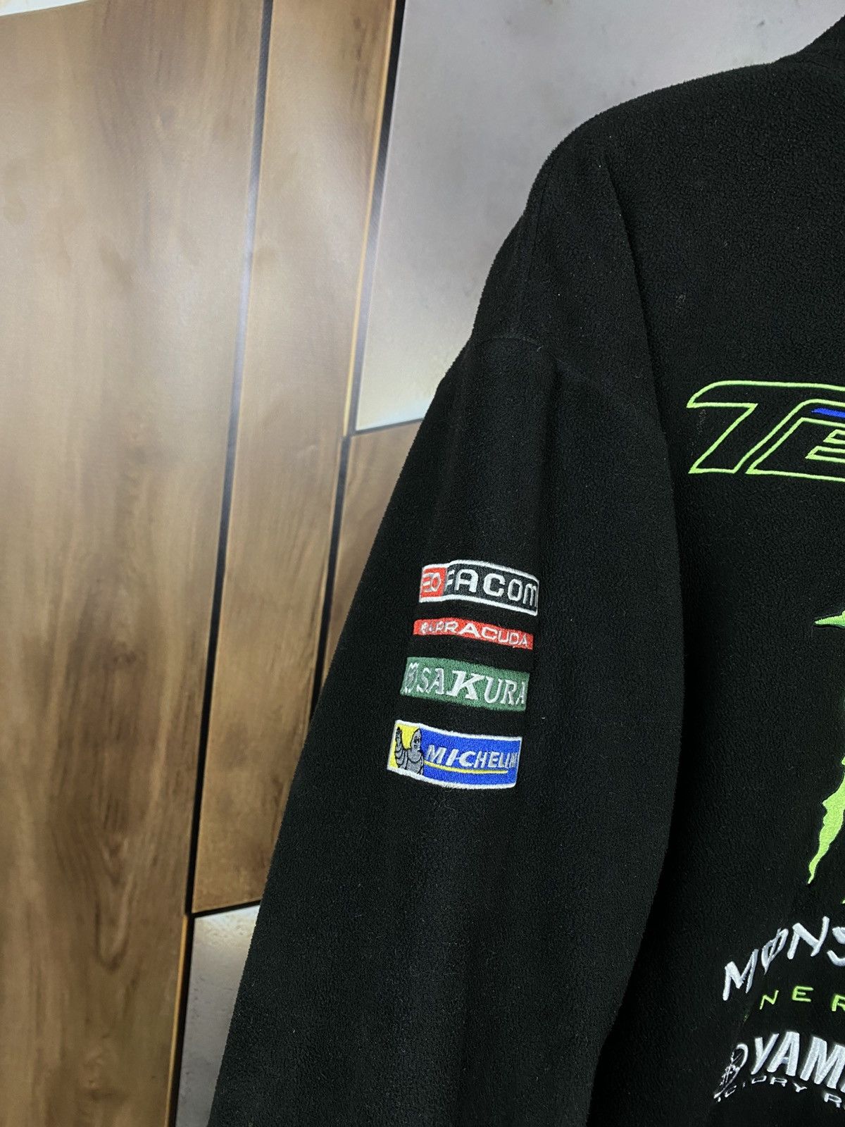 Yamaha 🏁VTG Jacket Fleece Monster Yamaha Tech 3 Official Racing🏁 Size US L / EU 52-54 / 3 - 5 Thumbnail